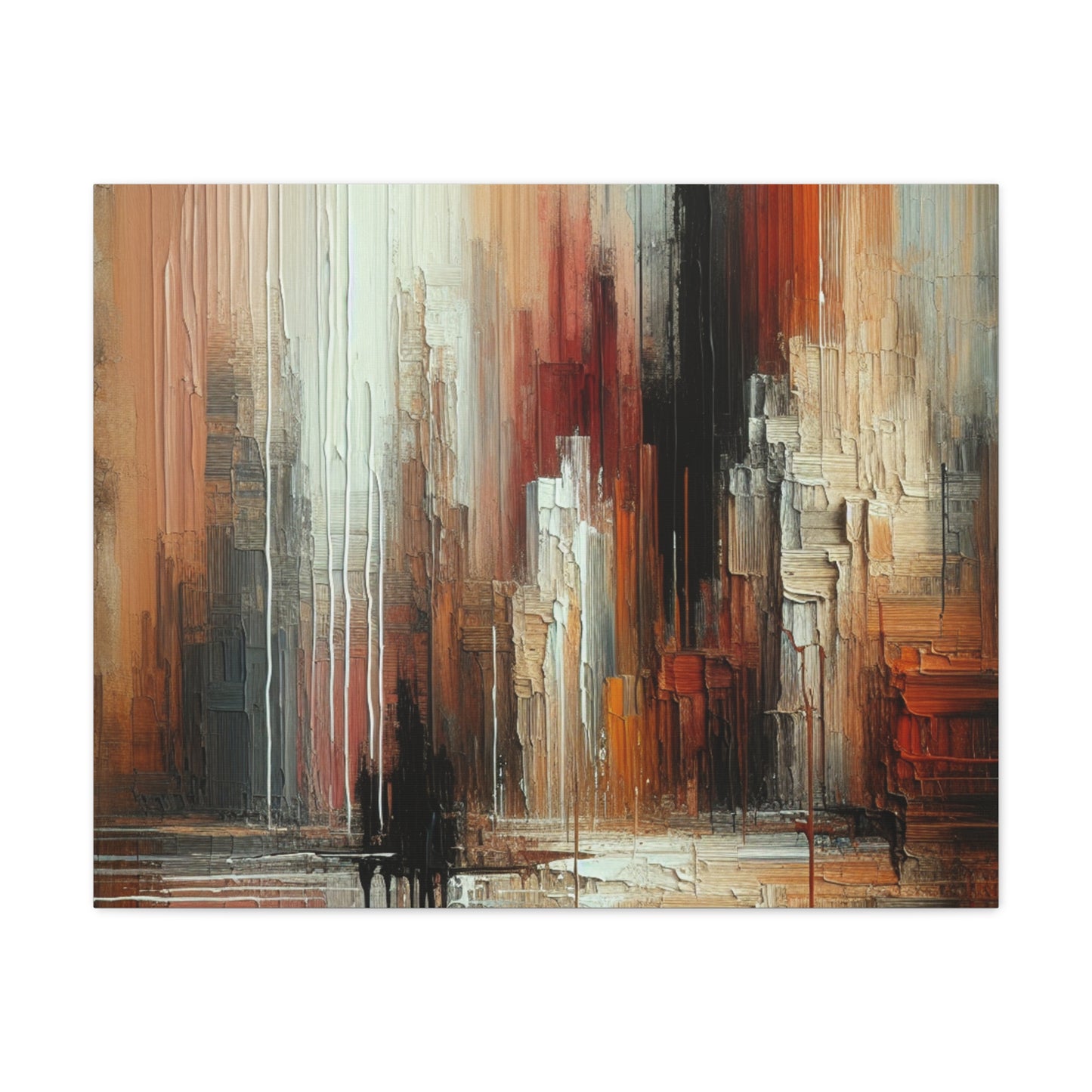 Abstract Urban - Matte Canvas, Stretched, 1.25"