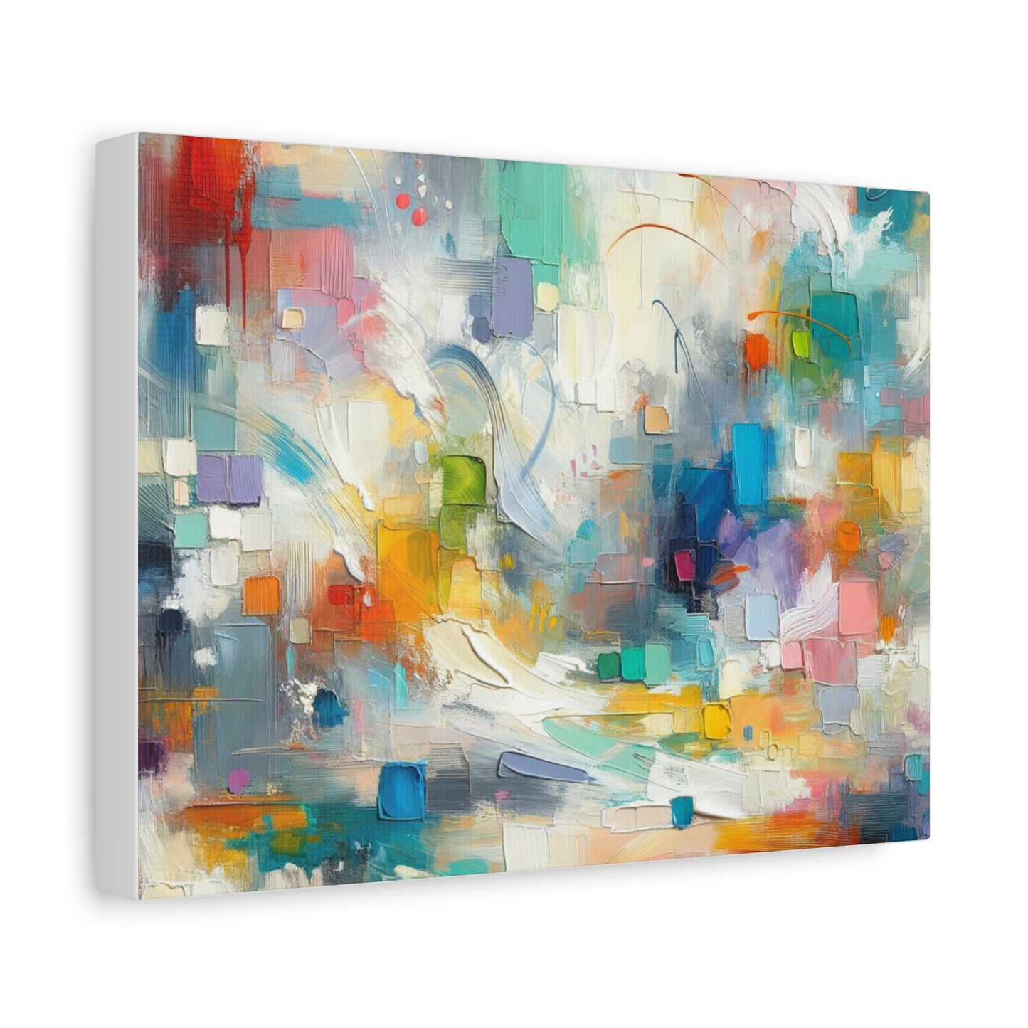 Abstract Color Burst - Matte Canvas, Stretched, 1.25"