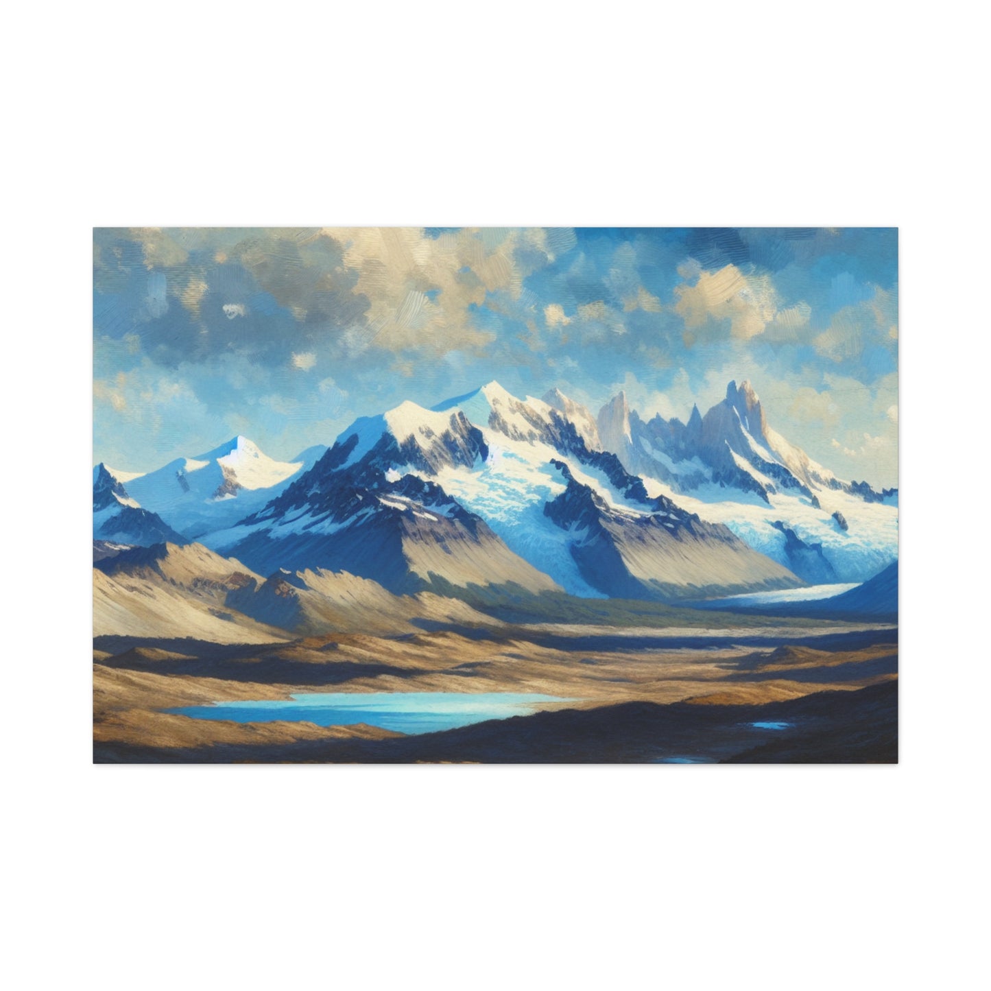 Mountain Landscape - Matte Canvas, Stretched, 1.25"