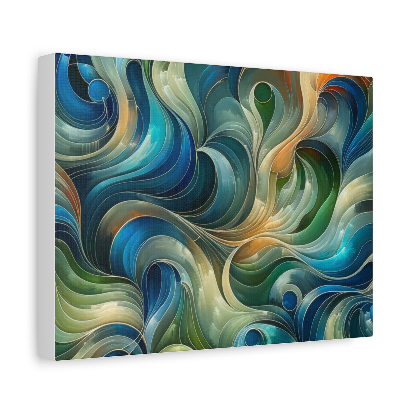 Abstract Swirls - Matte Canvas, Stretched, 1.25"