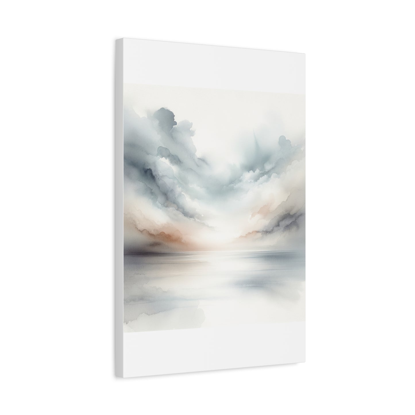 Matte Canvas, Stretched, 1.25" - Serene Watercolor Sky