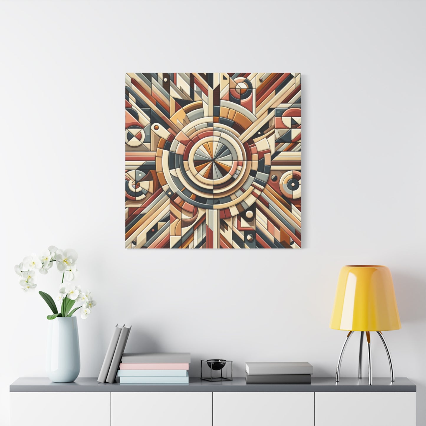 Geometric Abstraction - Matte Canvas, Stretched, 1.25"