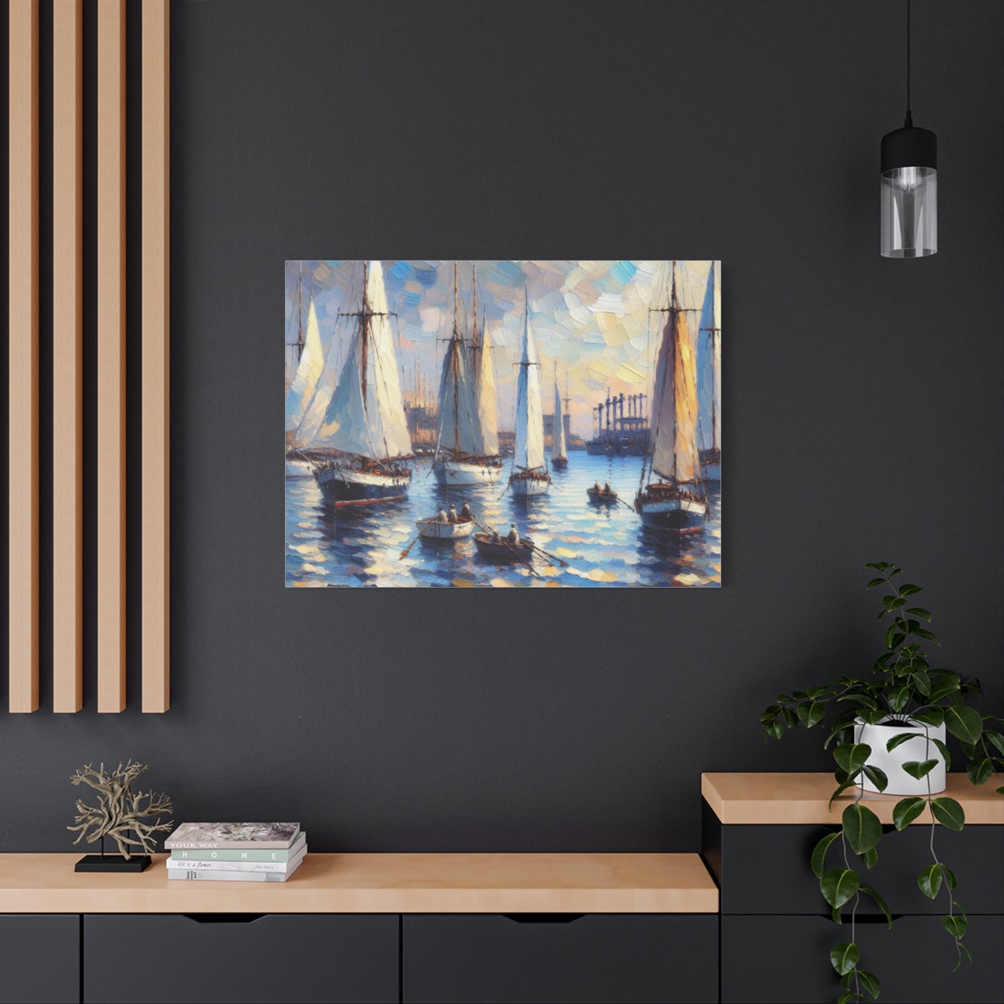 Sailing Serenity - Matte Canvas, Stretched, 1.25"