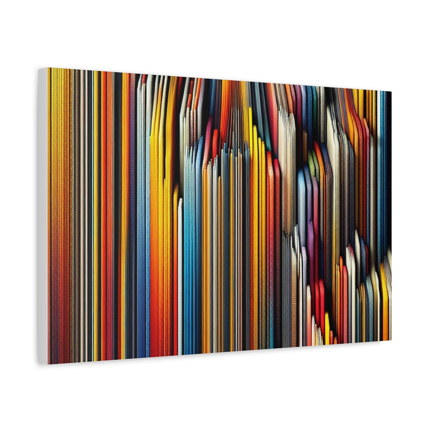 Vibrant Abstract Lines - Matte Canvas, Stretched, 1.25"