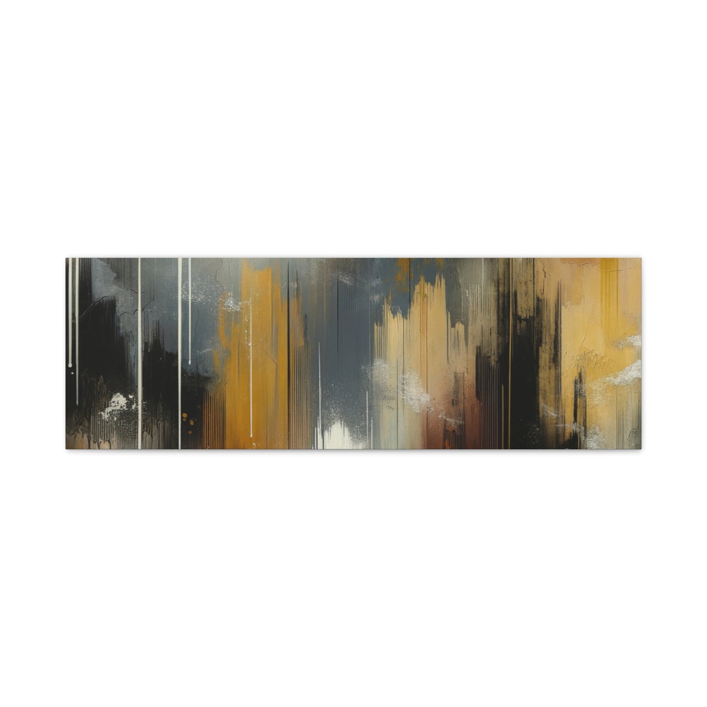 Abstract Drizzle - Matte Canvas, Stretched, 1.25"