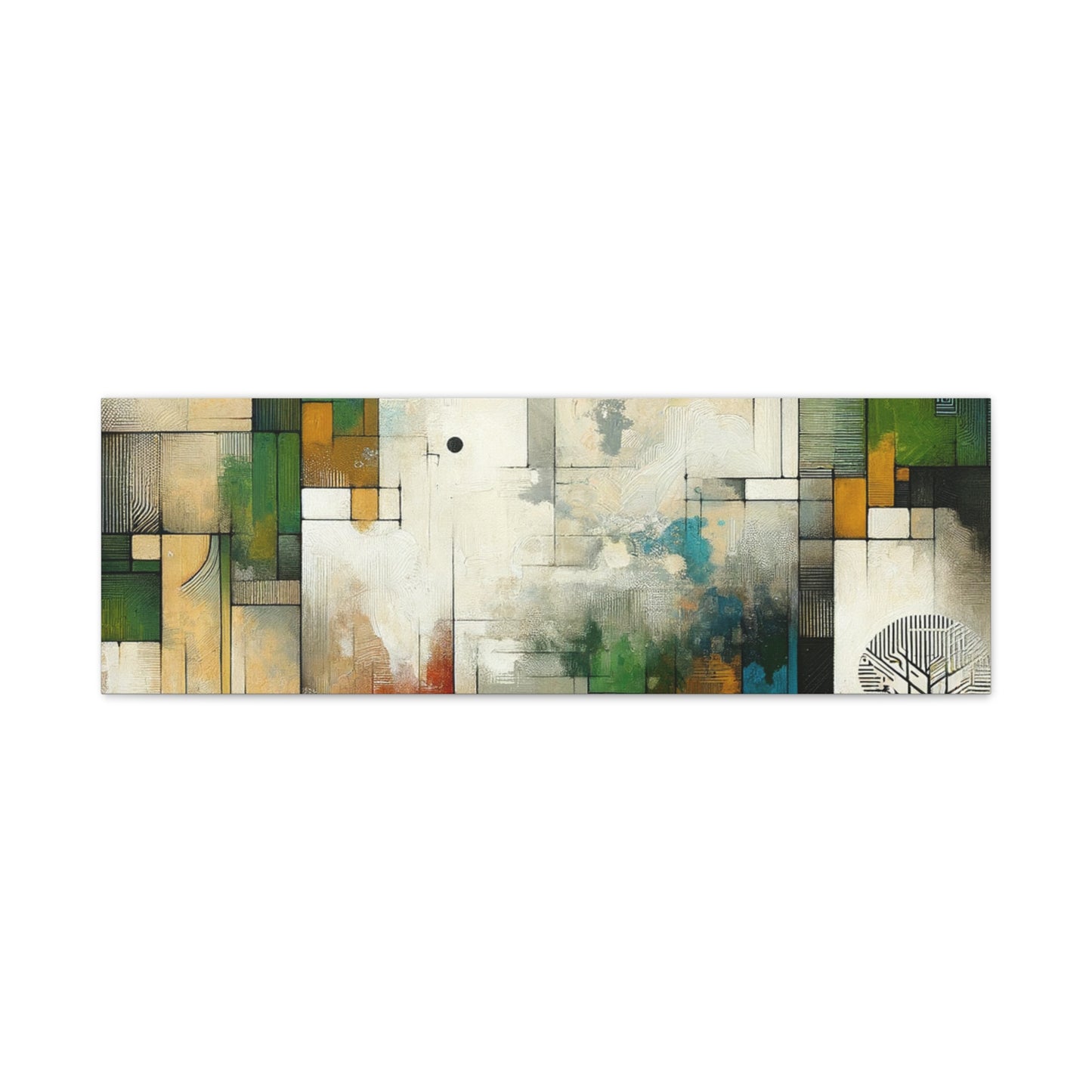 Abstract Geometric Art - Matte Canvas, Stretched, 1.25"