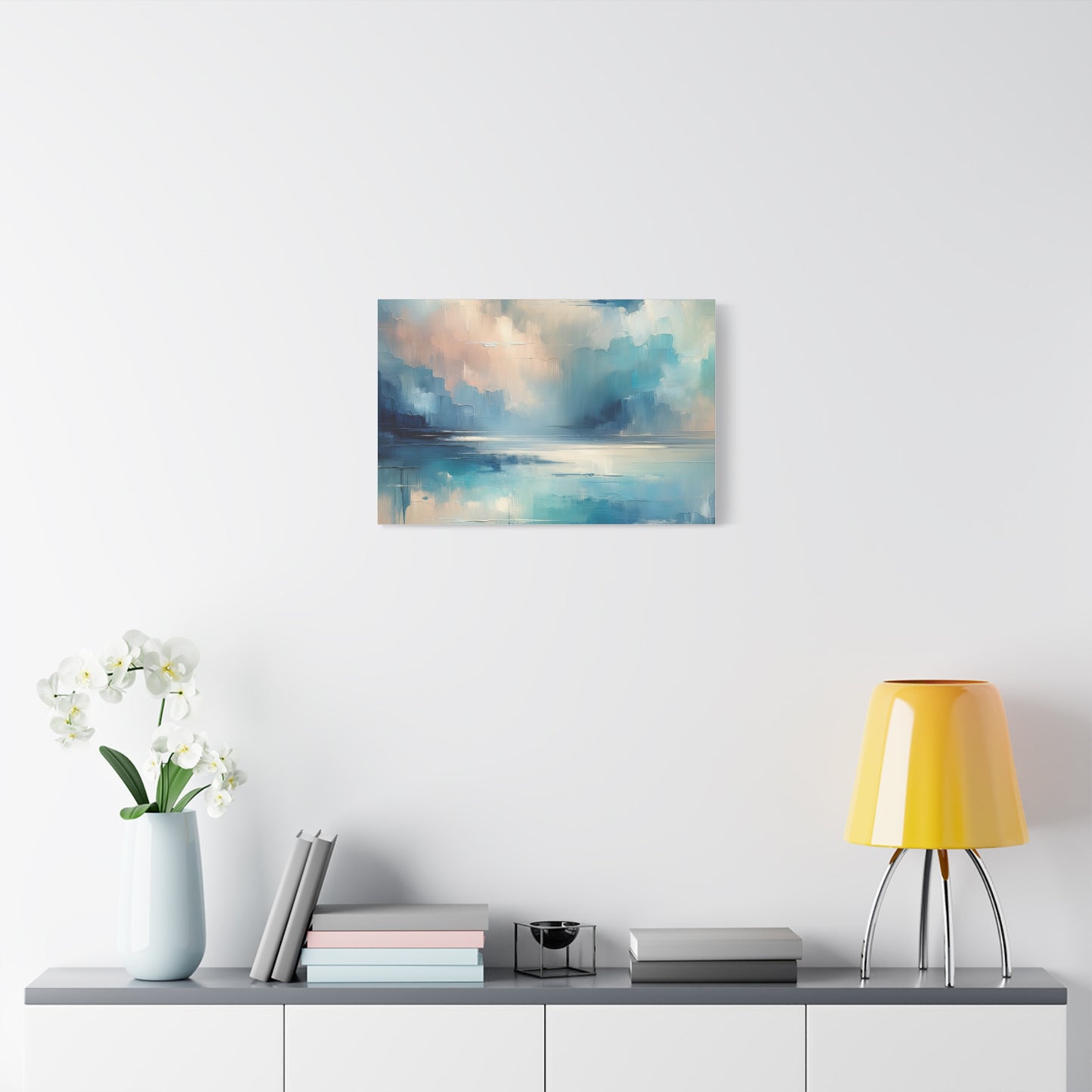 Abstract Sky Reflection - Matte Canvas, Stretched, 1.25"