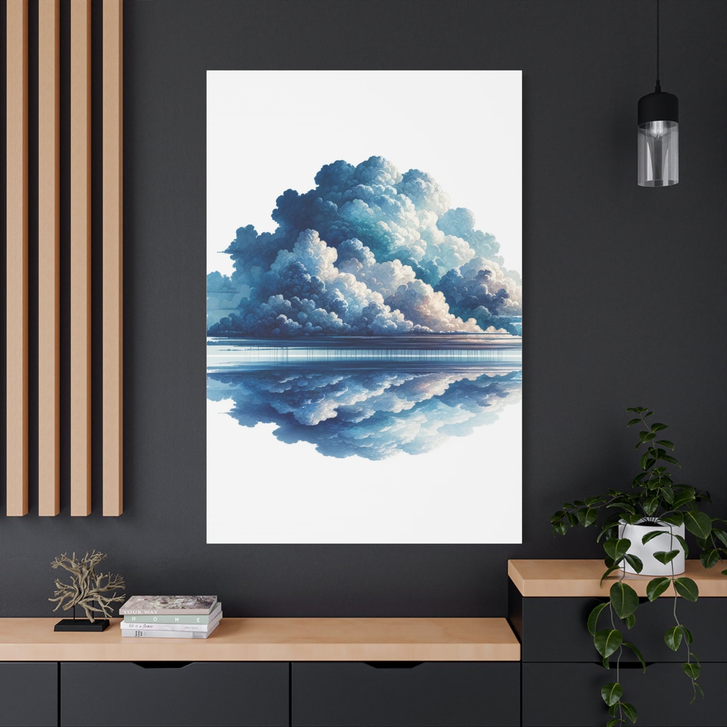 Cloud Reflections: Matte Canvas, Stretched, 1.25"