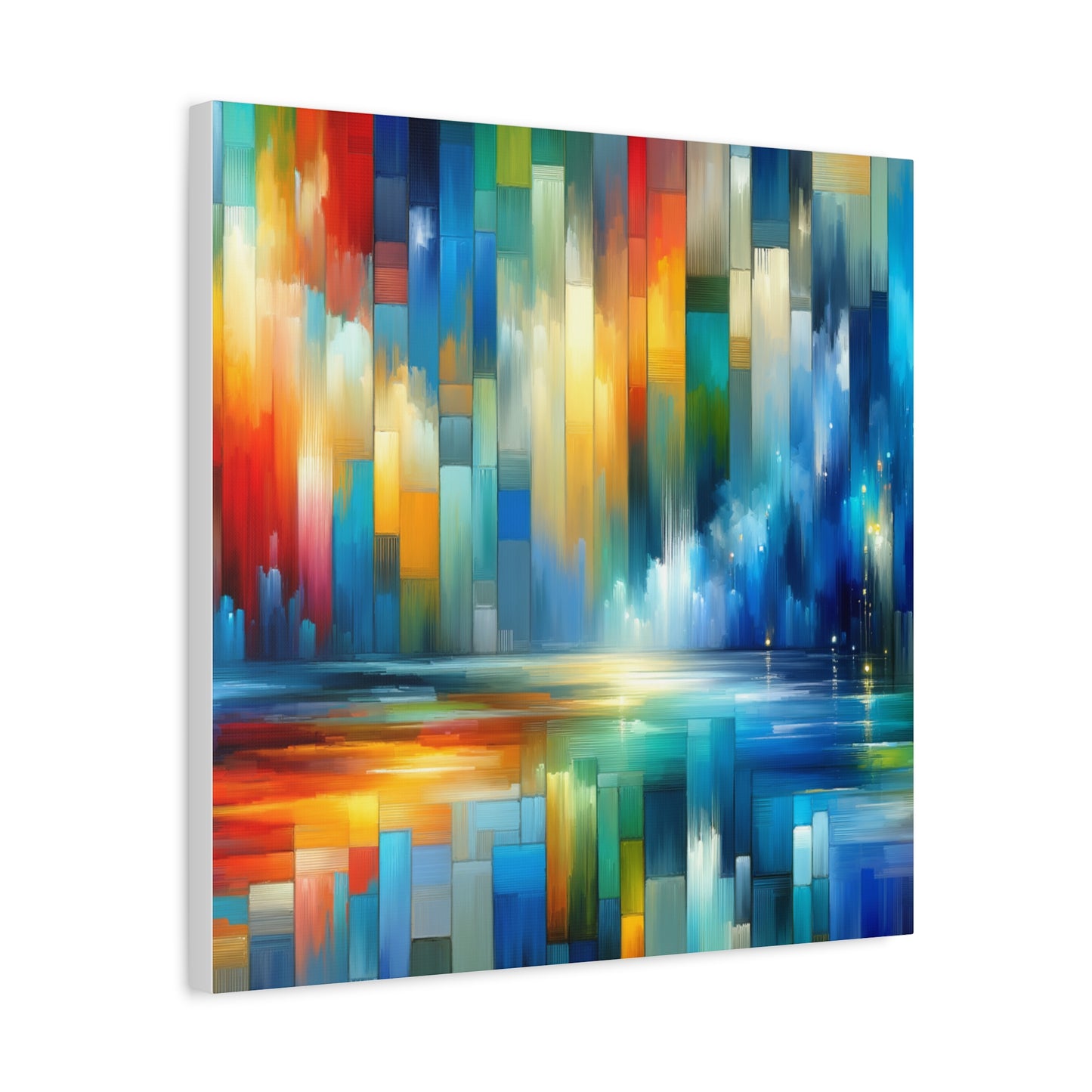 Colorful Reflections - Matte Canvas, Stretched, 1.25"