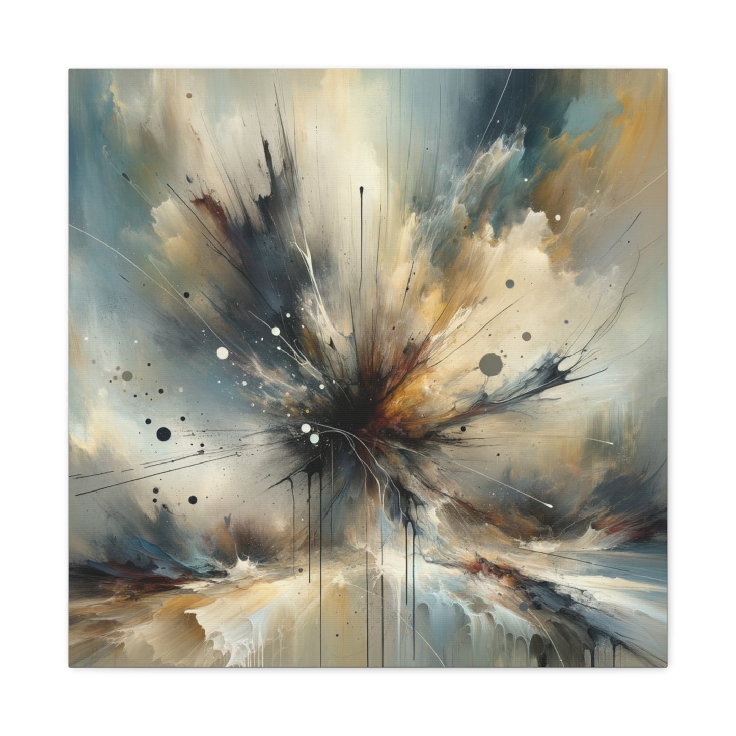 Abstract Explosion - Matte Canvas, Stretched, 1.25"