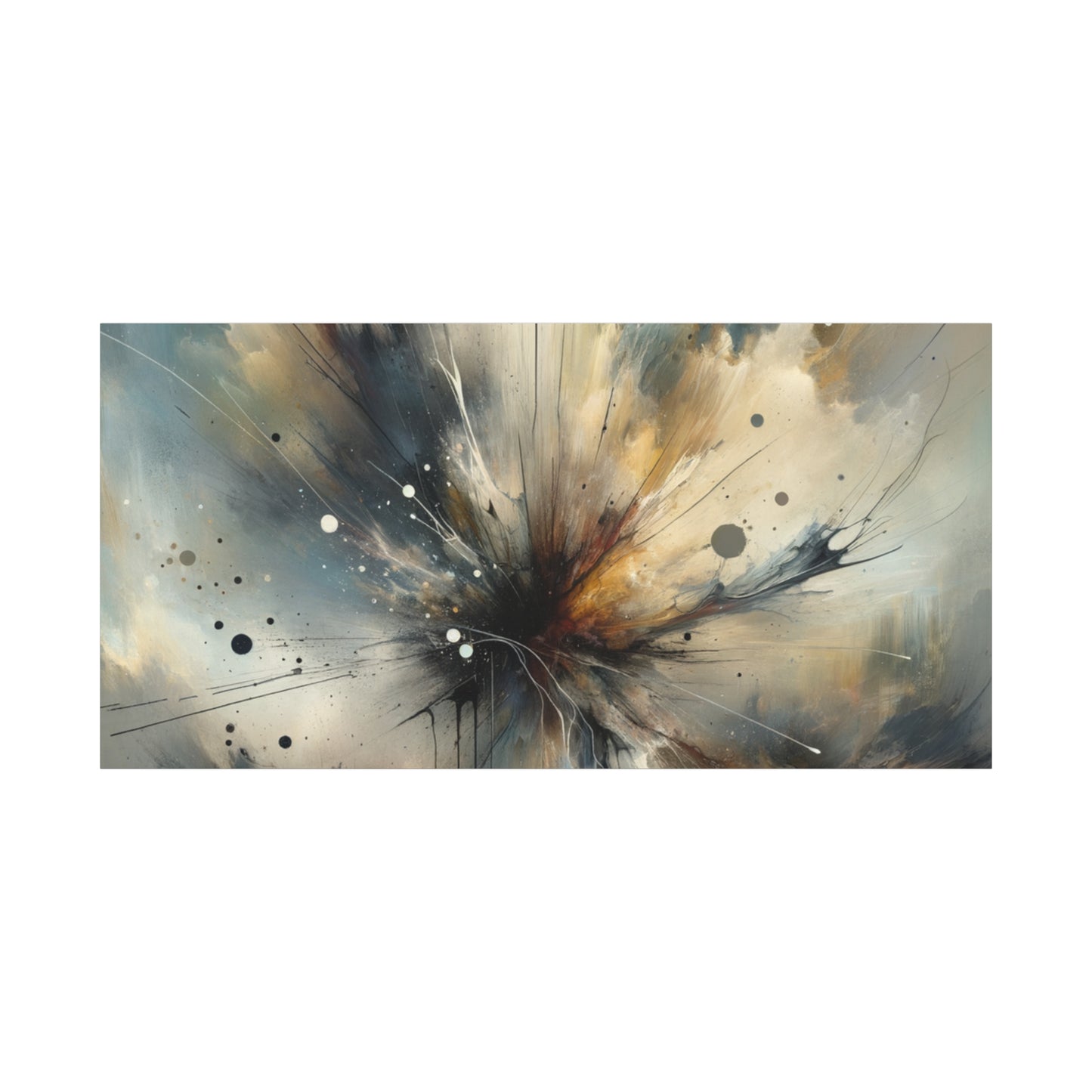 Abstract Explosion - Matte Canvas, Stretched, 1.25"