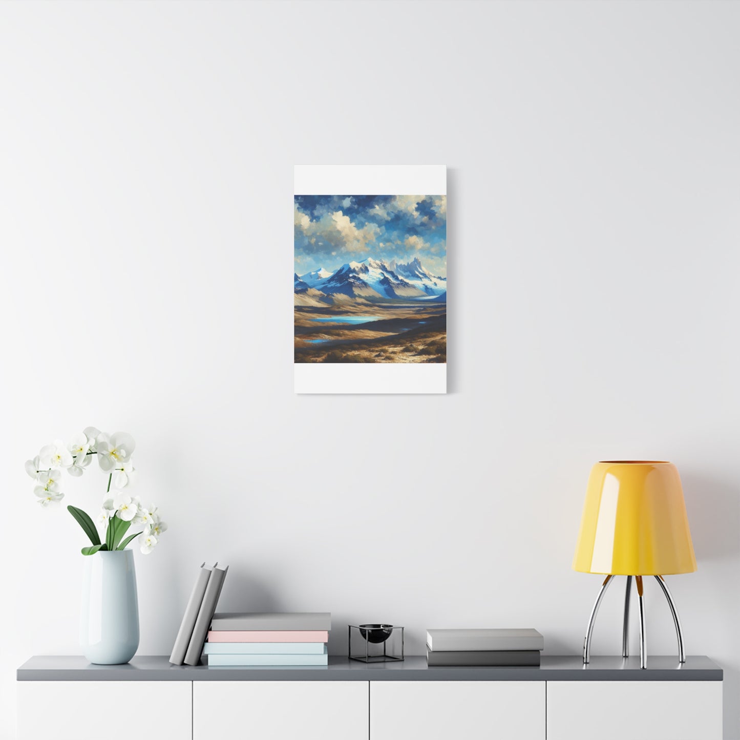 Mountain Landscape - Matte Canvas, Stretched, 1.25"