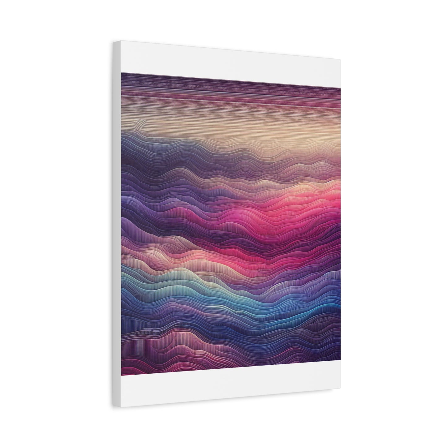 Wave Harmony - Matte Canvas, Stretched, 1.25"