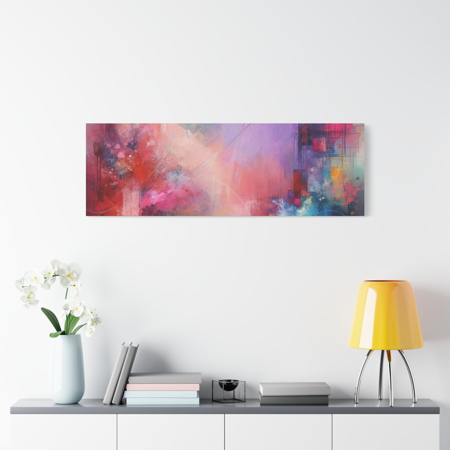 Abstract Color Symphony - Matte Canvas, Stretched, 1.25"