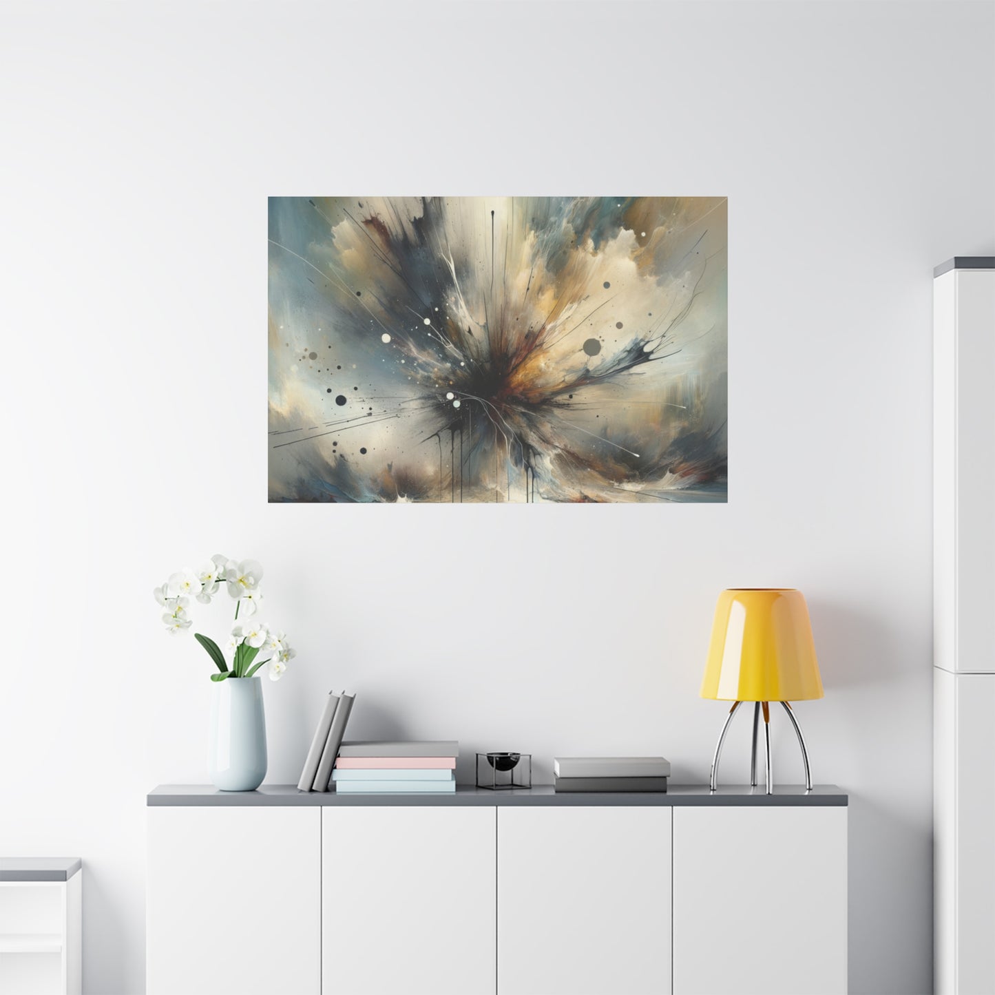 Abstract Explosion - Matte Canvas, Stretched, 1.25"