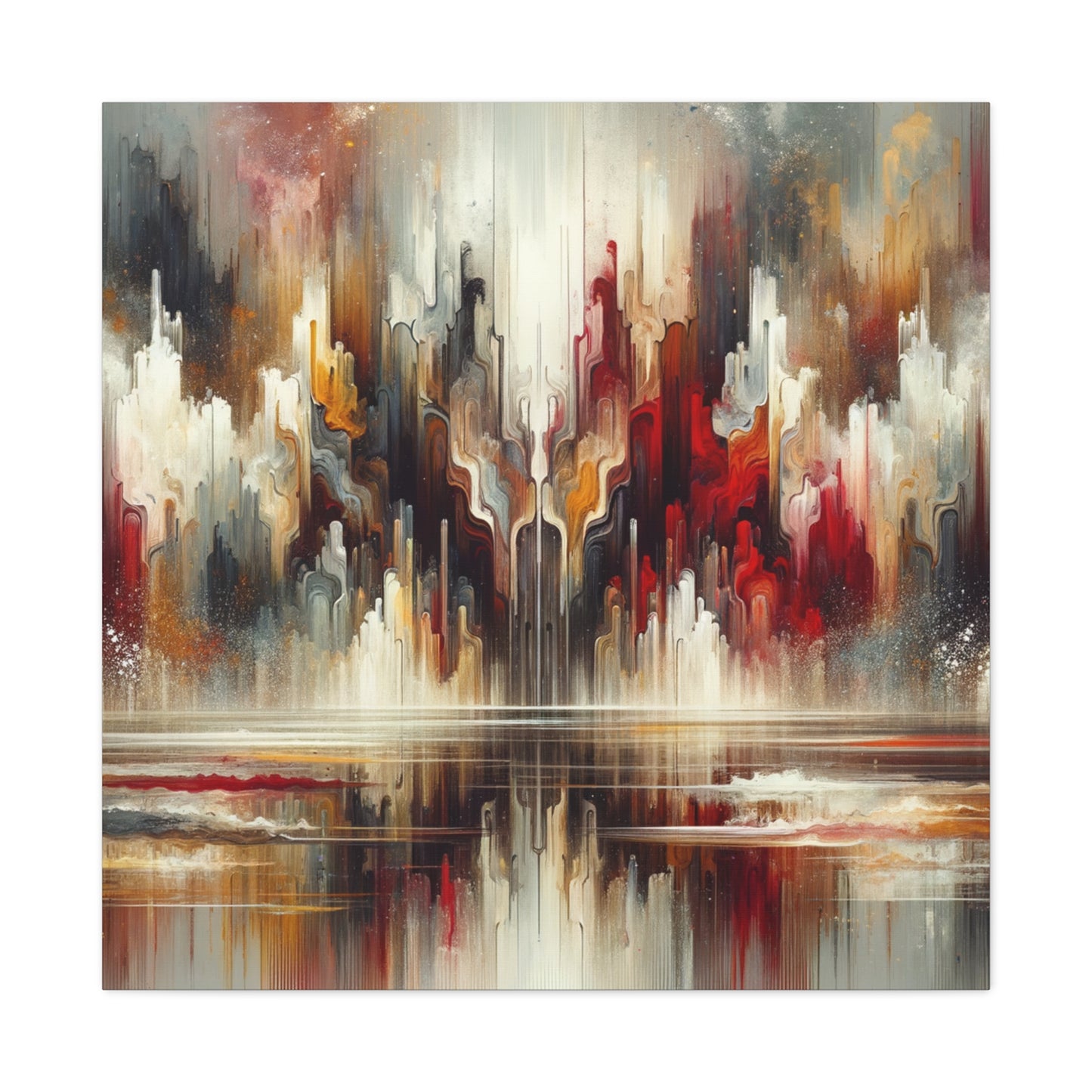 Abstract Symphony - Matte Canvas, Stretched, 1.25"