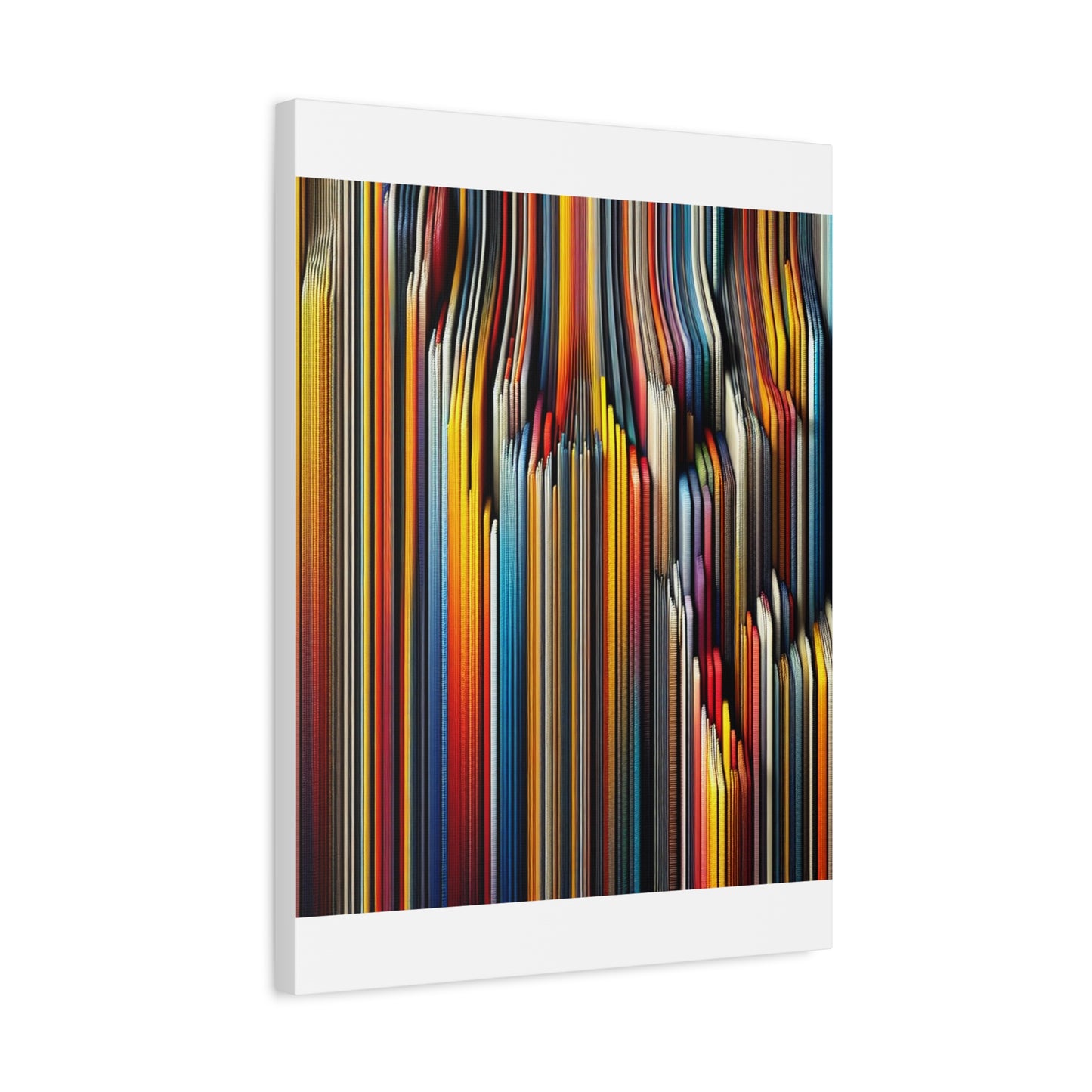 Vibrant Abstract Lines - Matte Canvas, Stretched, 1.25"