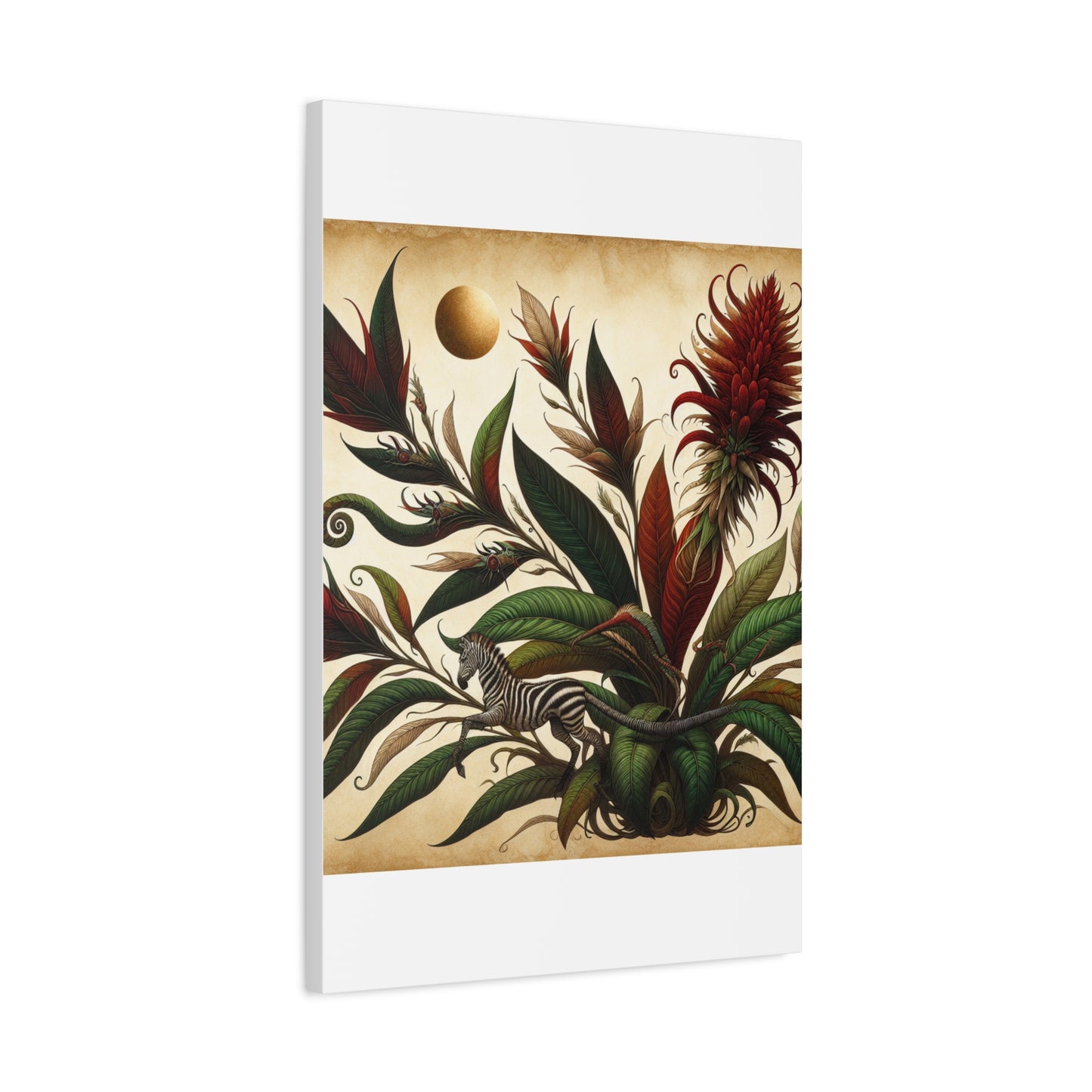 Exotic Zebra Fantasy - Matte Canvas, Stretched, 1.25"