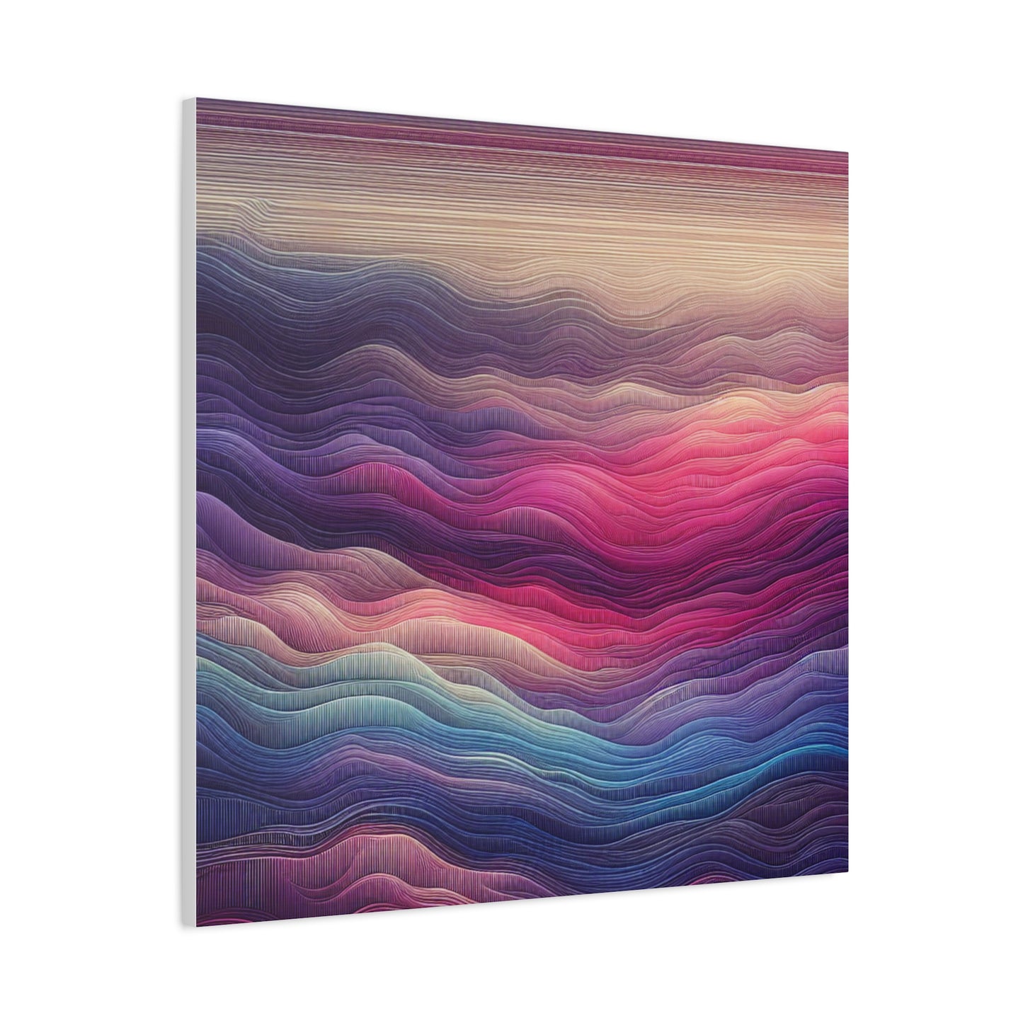 Wave Harmony - Matte Canvas, Stretched, 1.25"