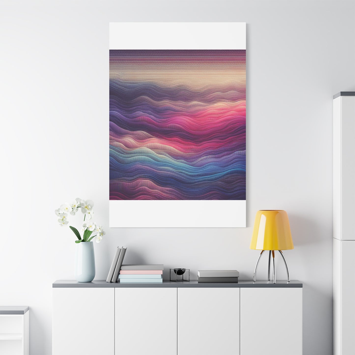 Wave Harmony - Matte Canvas, Stretched, 1.25"