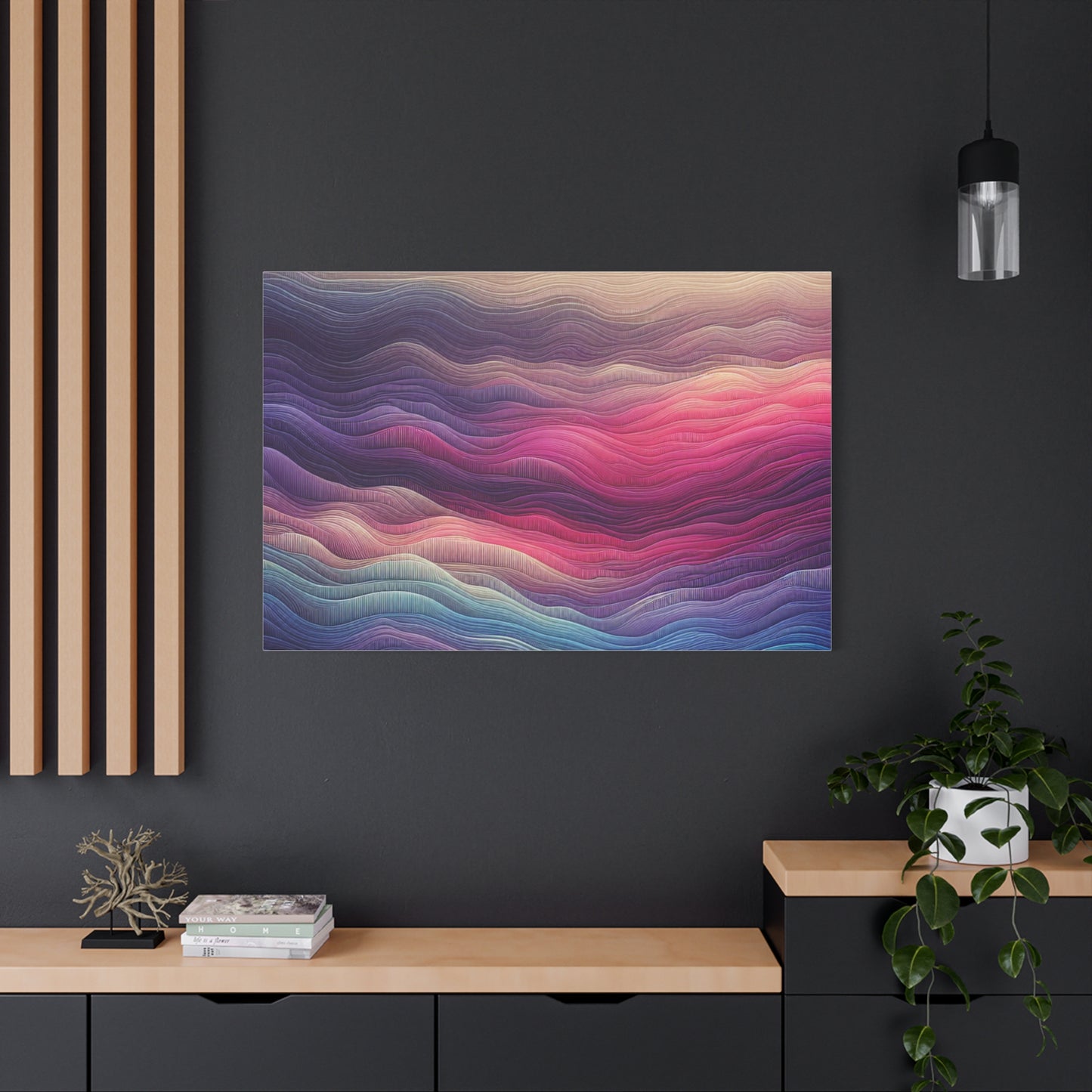 Wave Harmony - Matte Canvas, Stretched, 1.25"