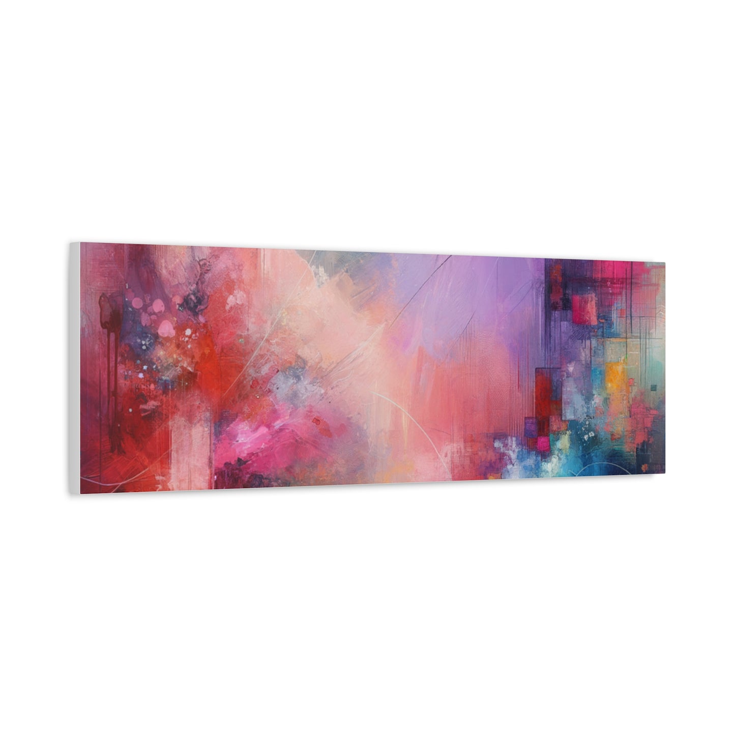 Abstract Color Symphony - Matte Canvas, Stretched, 1.25"