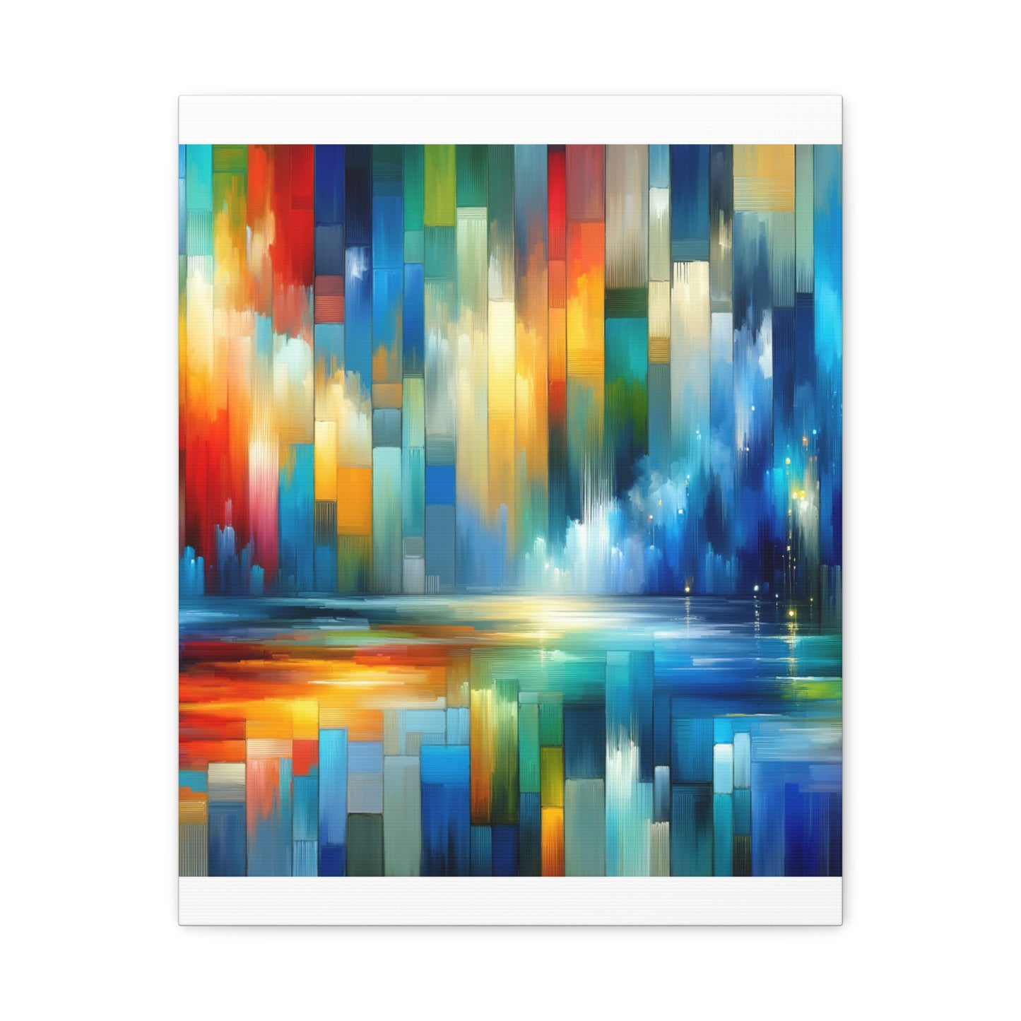 Colorful Reflections - Matte Canvas, Stretched, 1.25"