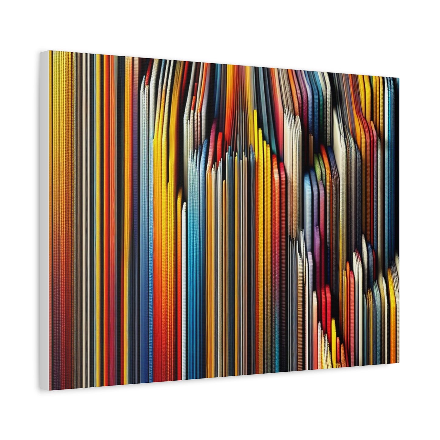 Vibrant Abstract Lines - Matte Canvas, Stretched, 1.25"