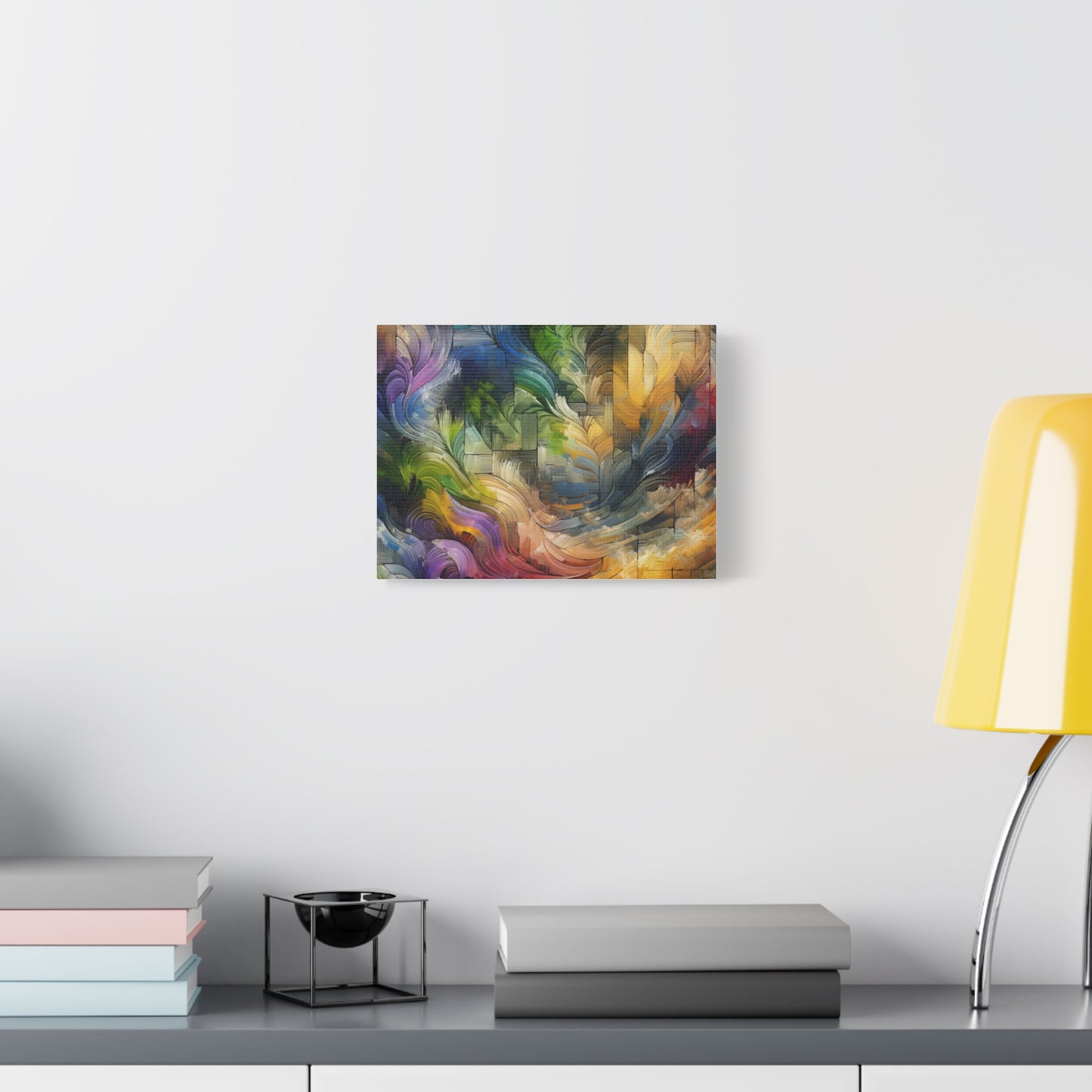 Colorful Abstract Swirls - Matte Canvas, Stretched, 1.25"