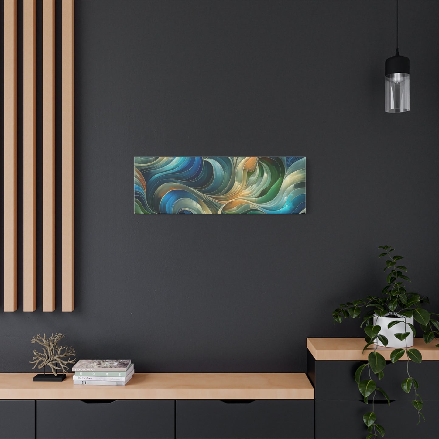 Abstract Swirls - Matte Canvas, Stretched, 1.25"