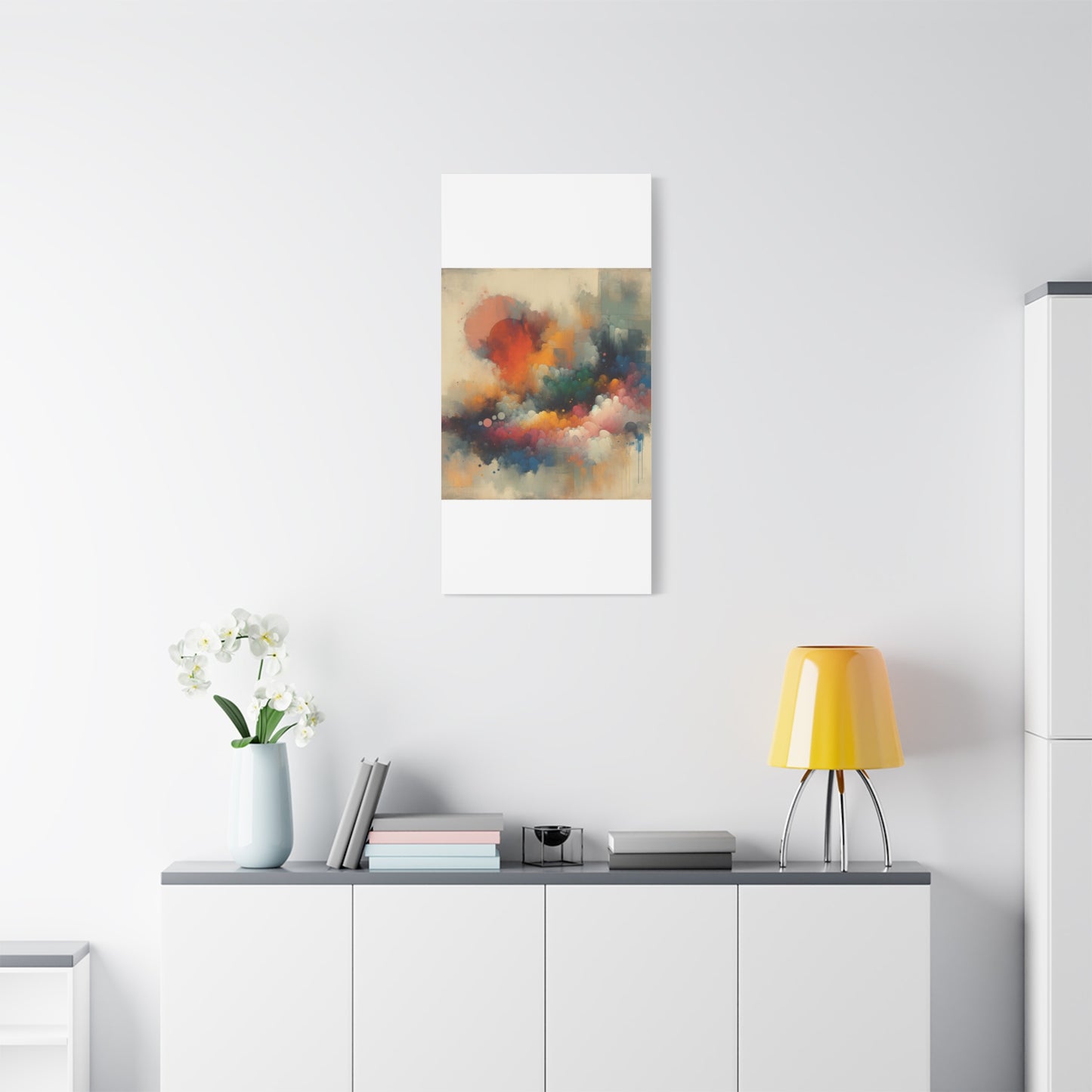 Colorful Abstract Clouds - Matte Canvas, Stretched, 1.25"