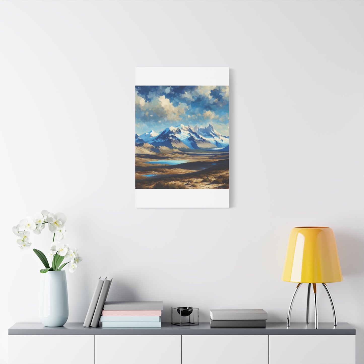 Mountain Landscape - Matte Canvas, Stretched, 1.25"