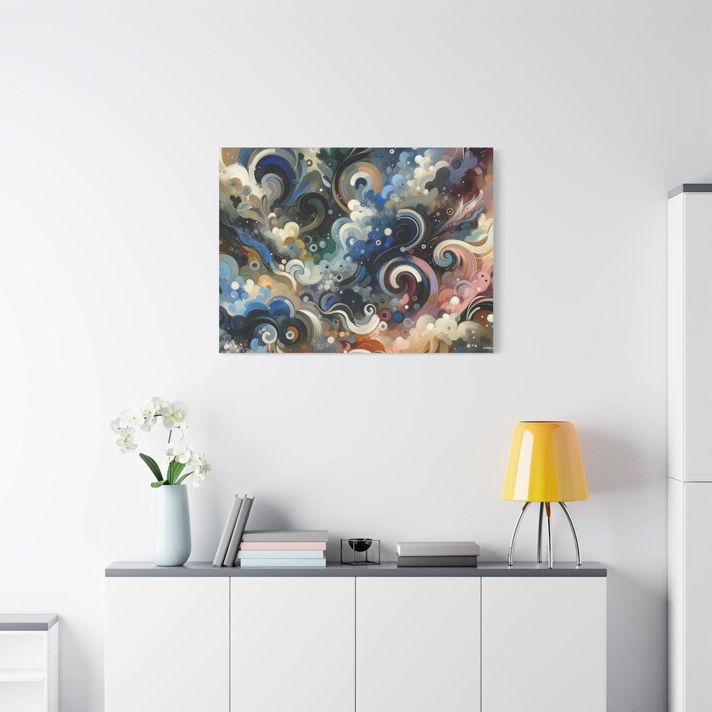 Abstract Swirls - Matte Canvas, Stretched, 1.25"