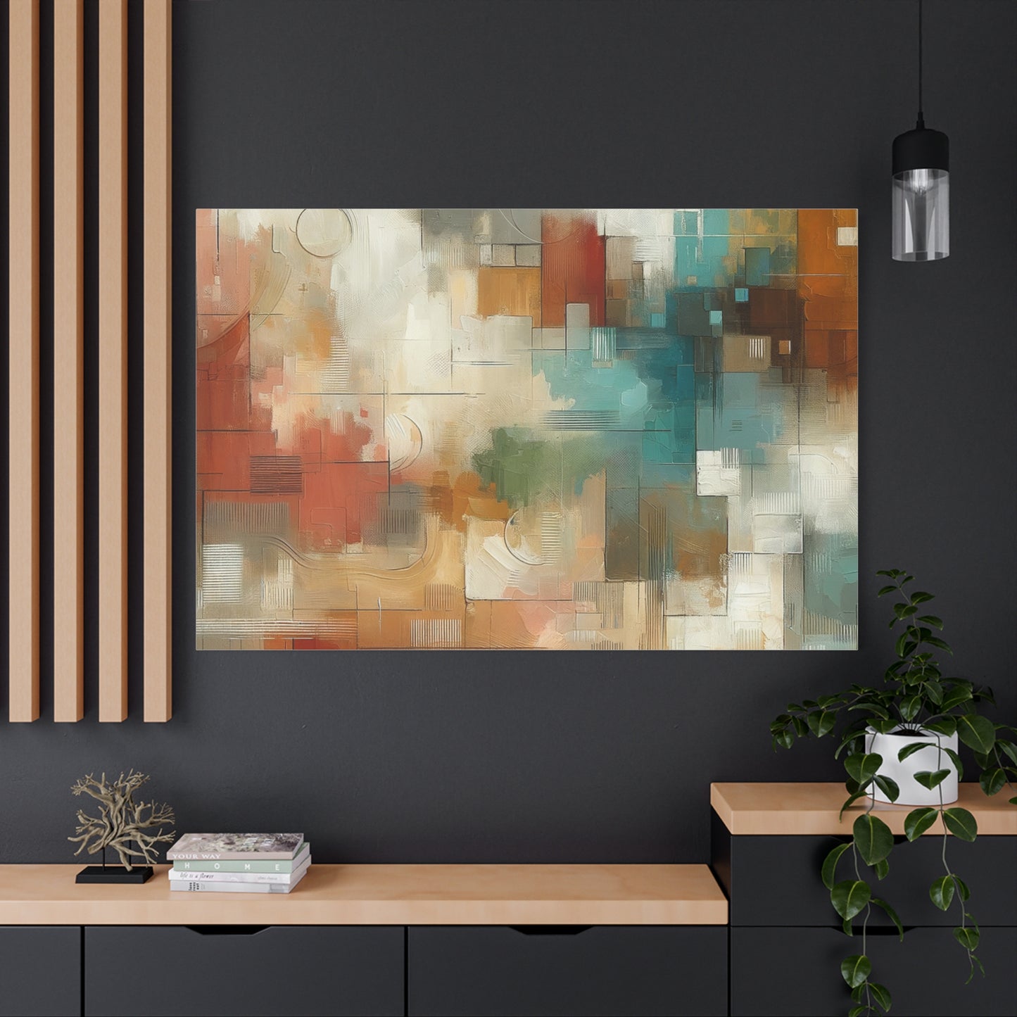 Abstract Symphony - Matte Canvas, Stretched, 1.25"