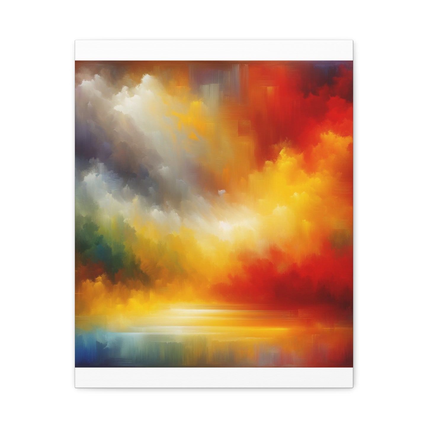 Vibrant Abstract Sky - Matte Canvas, Stretched, 1.25"