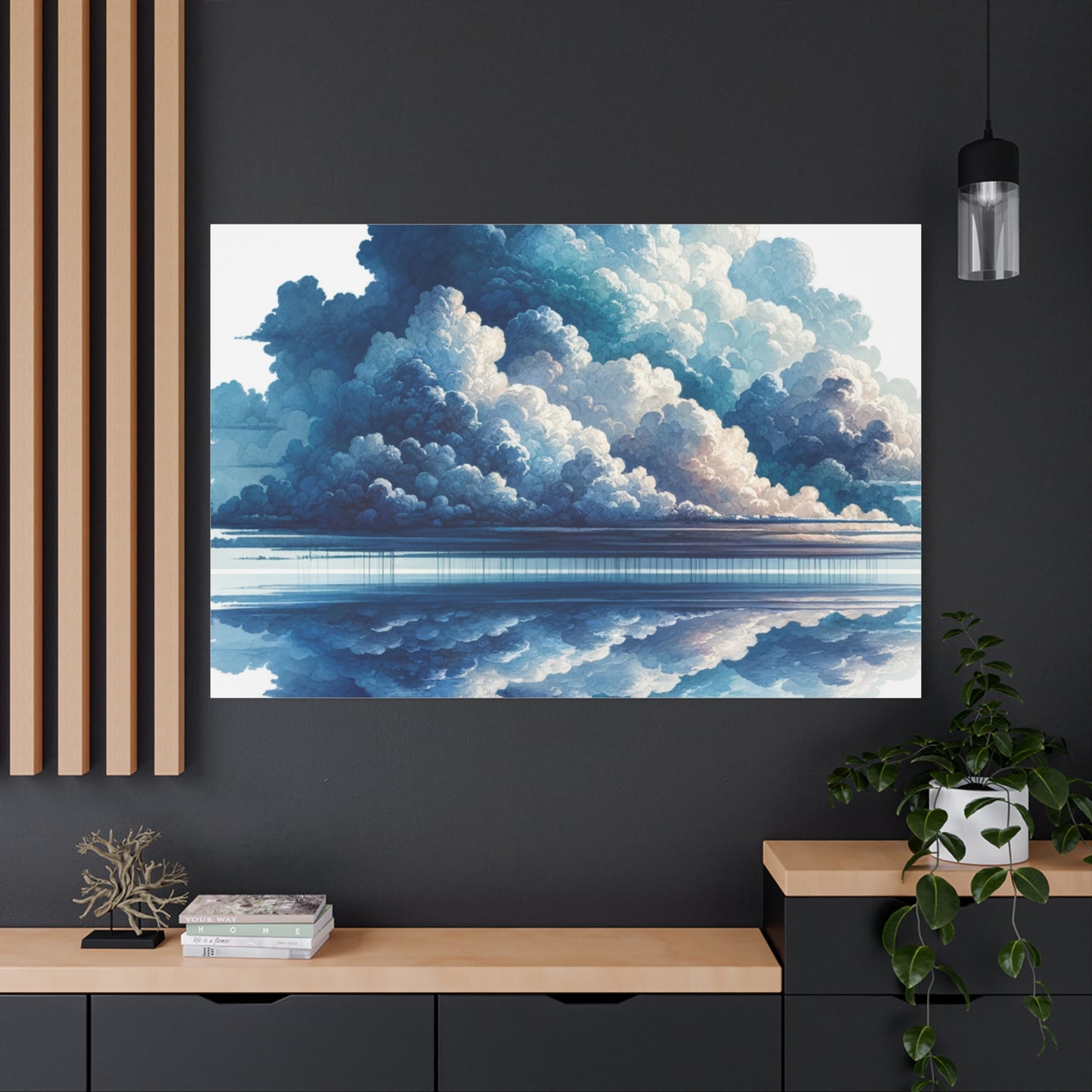 Cloud Reflections: Matte Canvas, Stretched, 1.25"