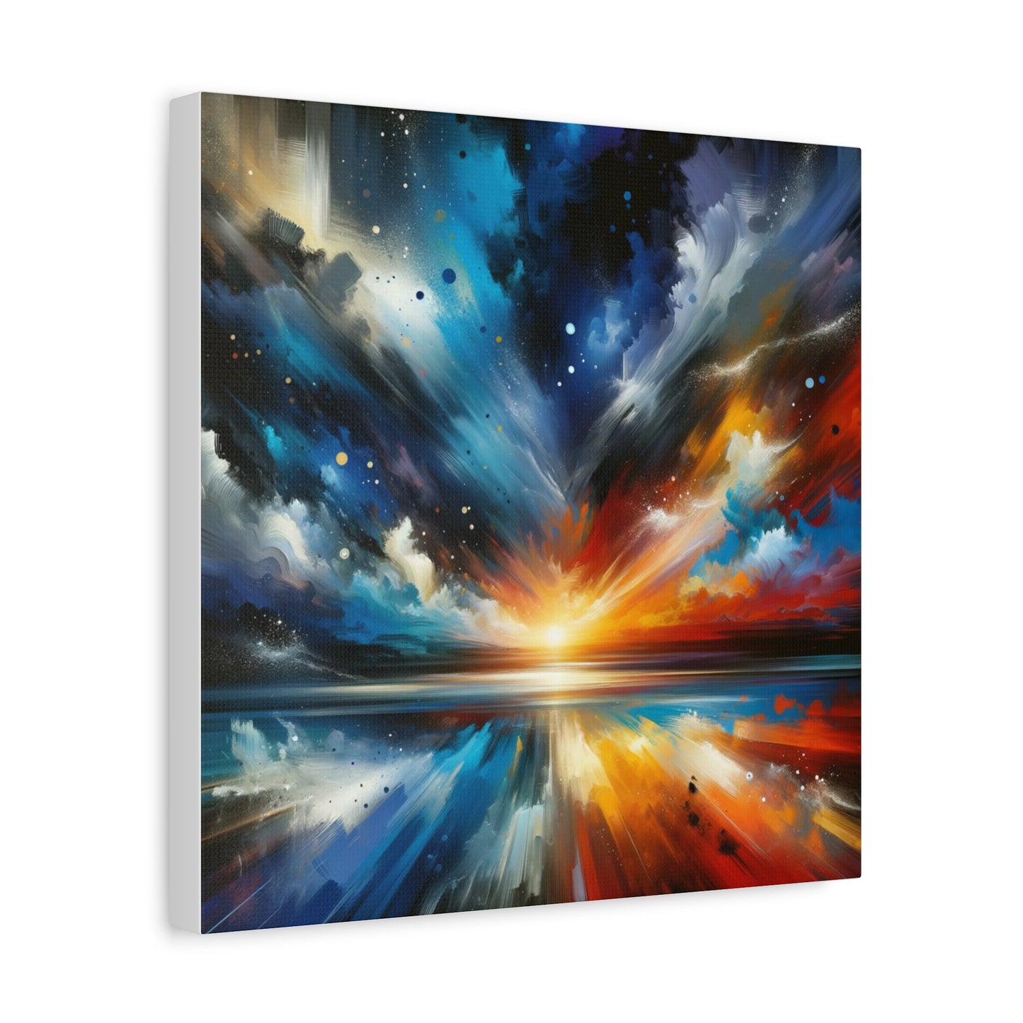 Vibrant Cosmic Sunrise - Matte Canvas, Stretched, 1.25"