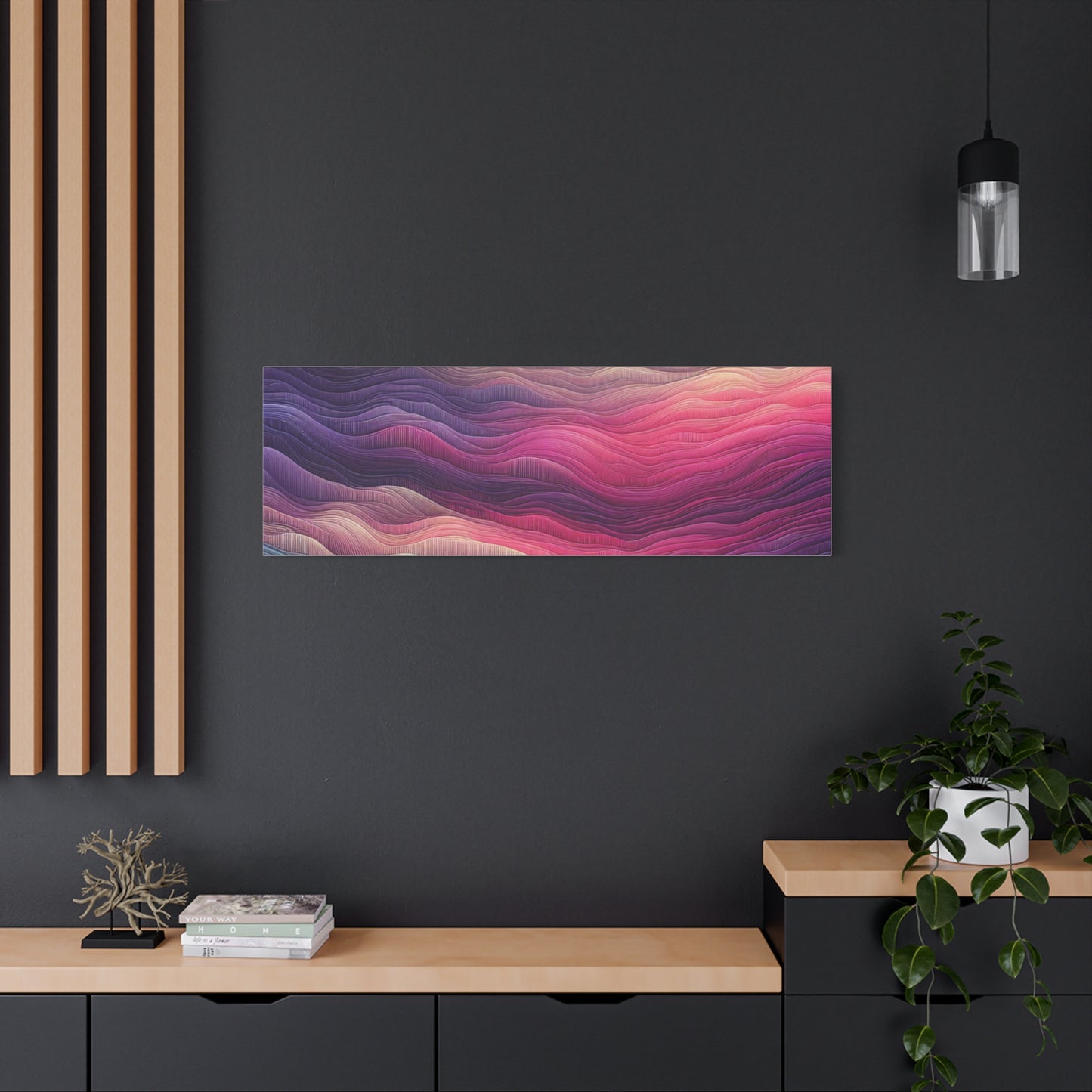 Wave Harmony - Matte Canvas, Stretched, 1.25"