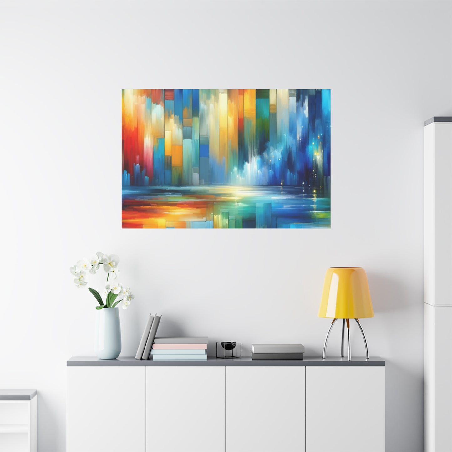 Colorful Reflections - Matte Canvas, Stretched, 1.25"