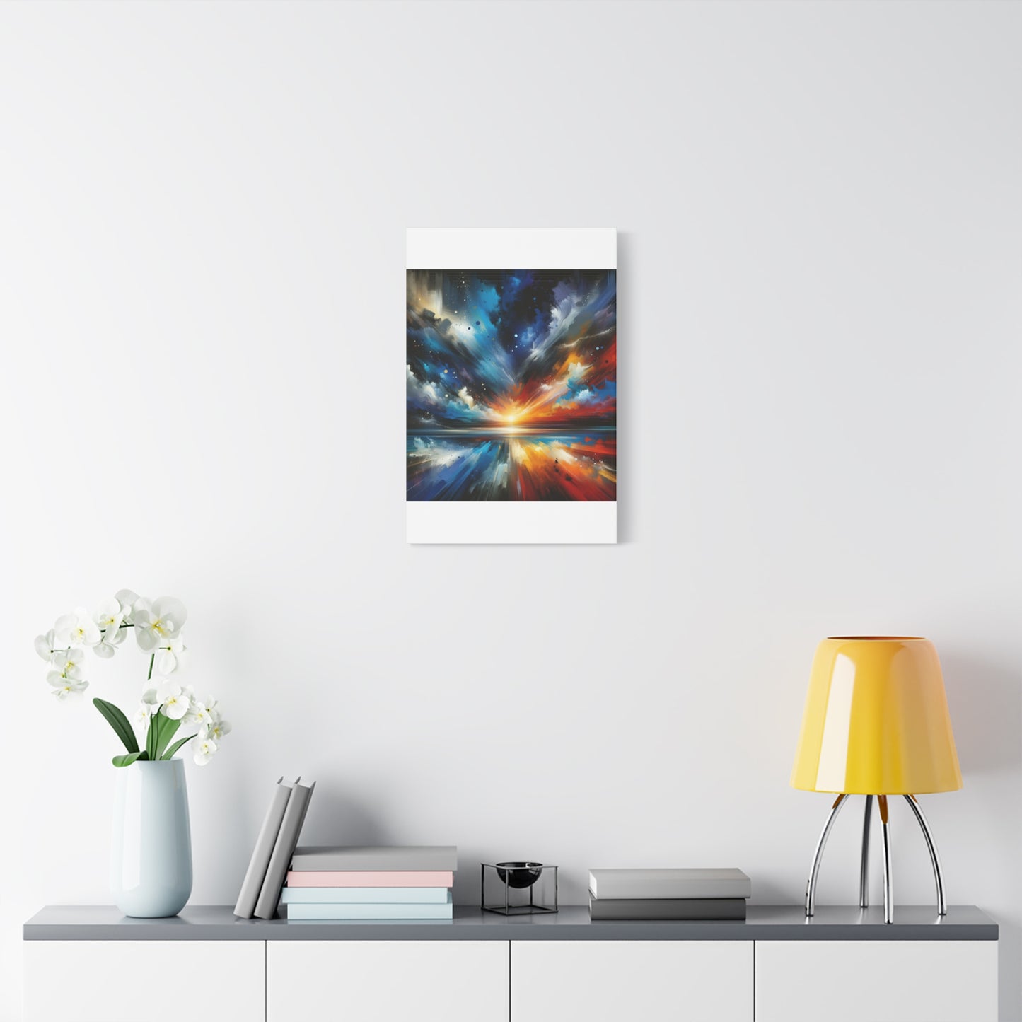 Vibrant Cosmic Sunrise - Matte Canvas, Stretched, 1.25"