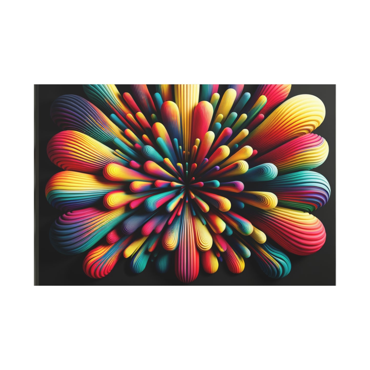 Vibrant Bloom - Matte Canvas, Stretched, 1.25"