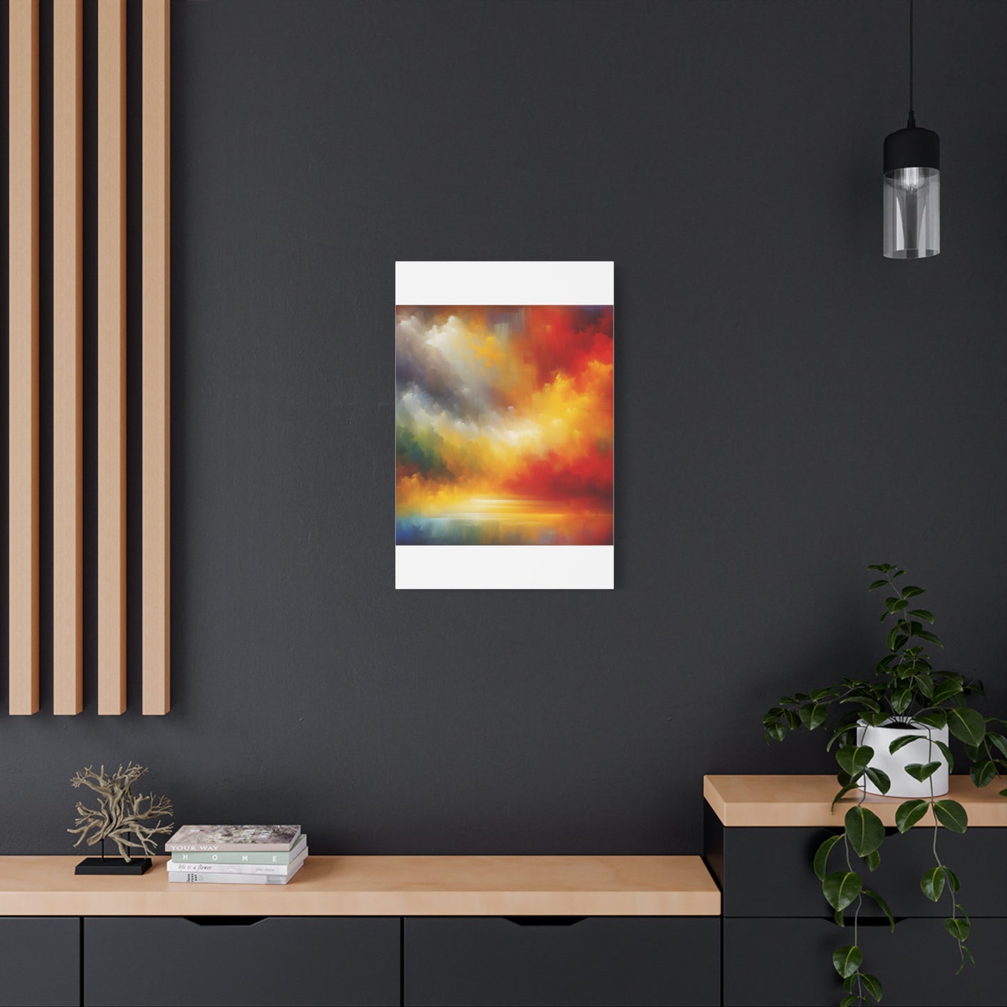 Vibrant Abstract Sky - Matte Canvas, Stretched, 1.25"