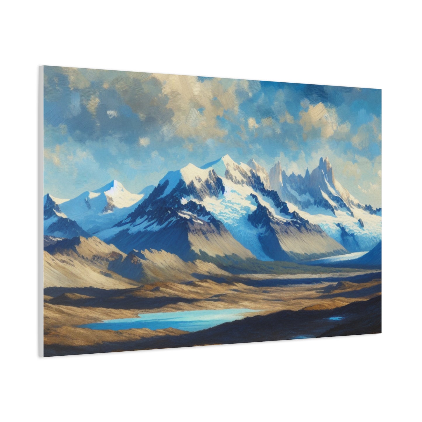 Mountain Landscape - Matte Canvas, Stretched, 1.25"