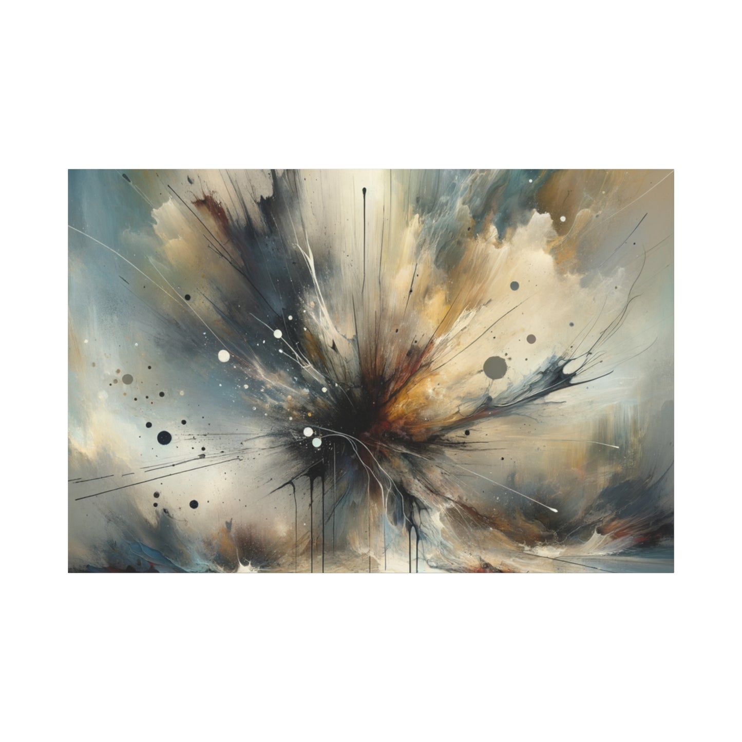 Abstract Explosion - Matte Canvas, Stretched, 1.25"