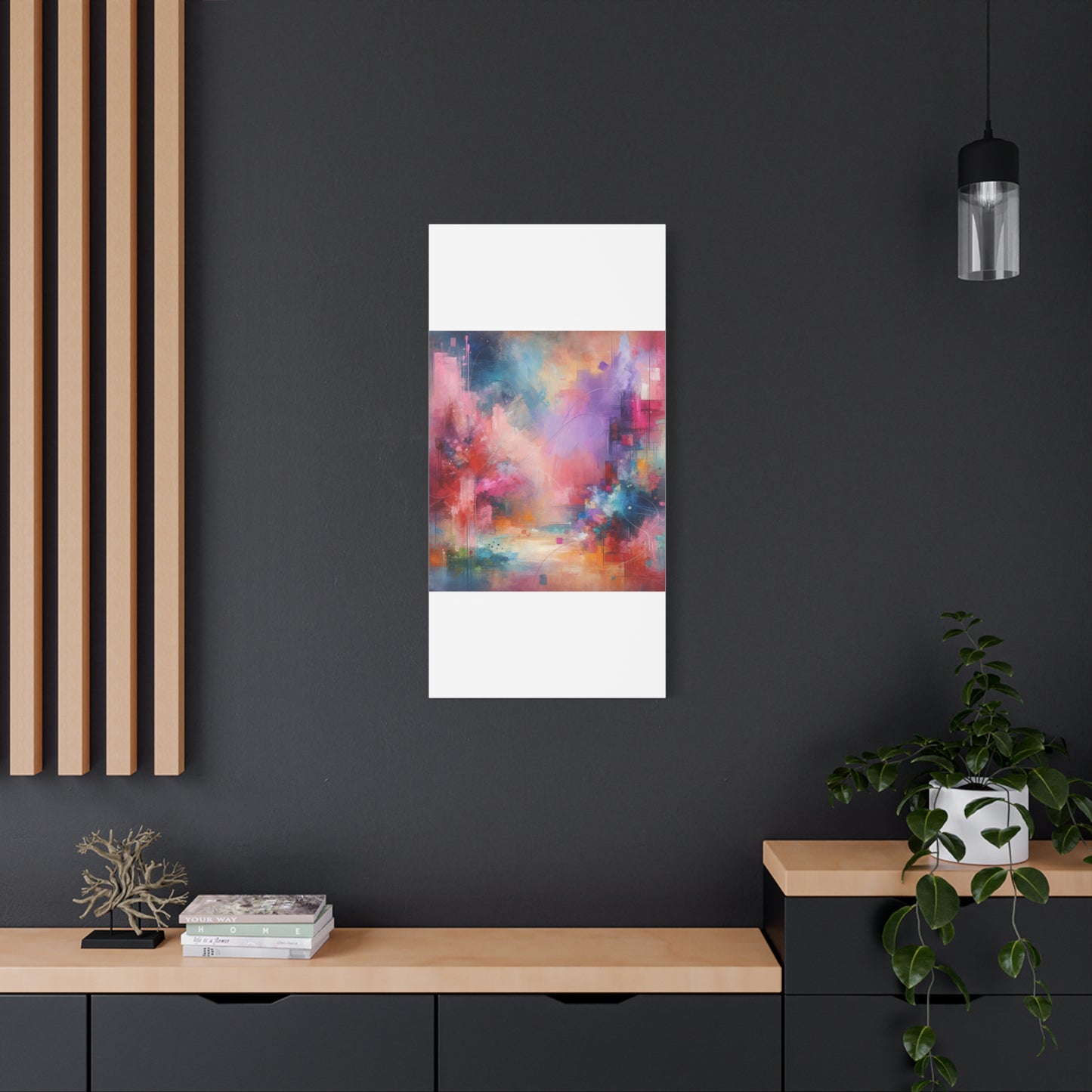 Abstract Color Symphony - Matte Canvas, Stretched, 1.25"