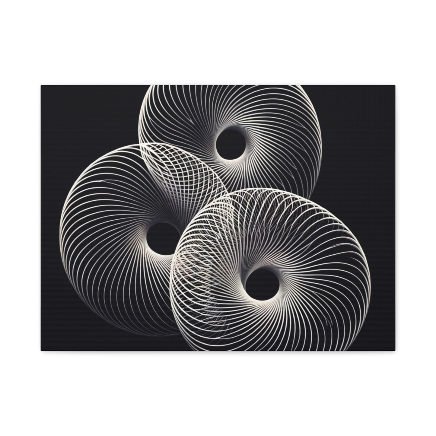 Abstract Spirals Matte Canvas, Stretched, 1.25"