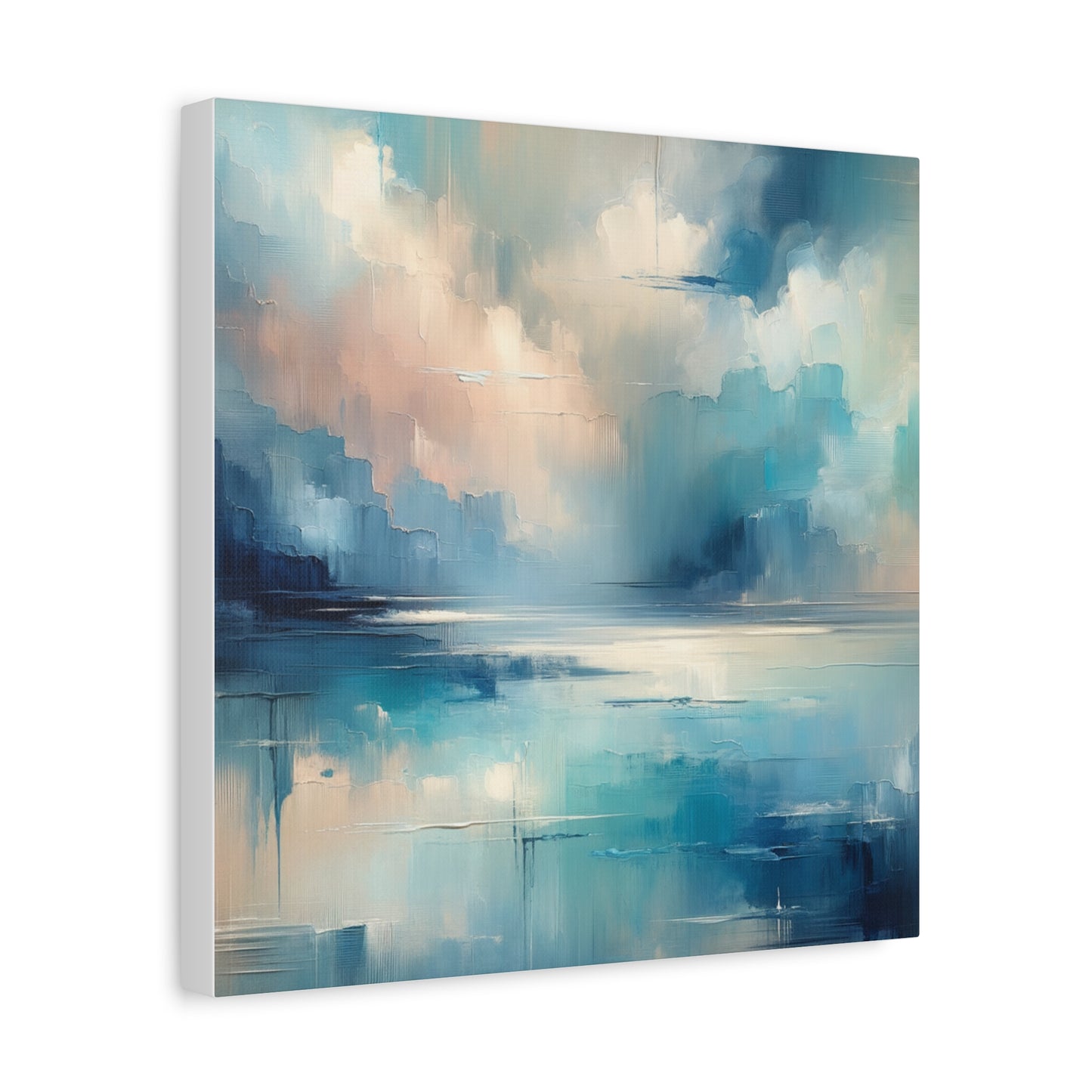 Abstract Sky Reflection - Matte Canvas, Stretched, 1.25"