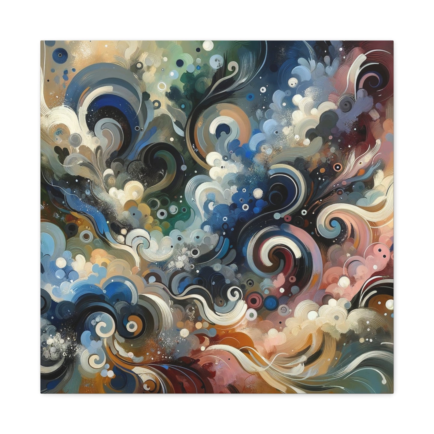 Abstract Swirls - Matte Canvas, Stretched, 1.25"