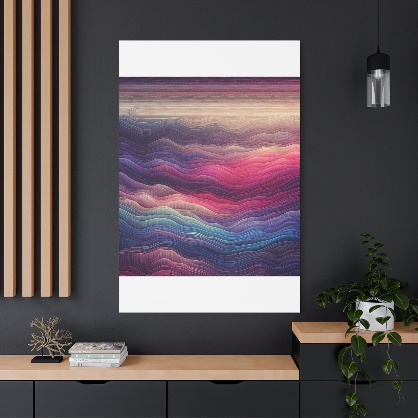 Wave Harmony - Matte Canvas, Stretched, 1.25"