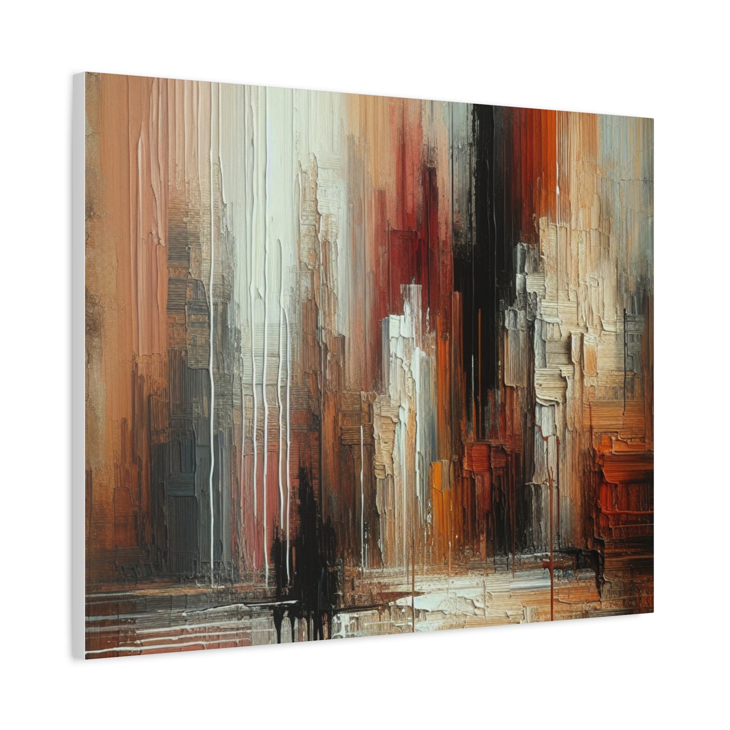 Abstract Urban - Matte Canvas, Stretched, 1.25"